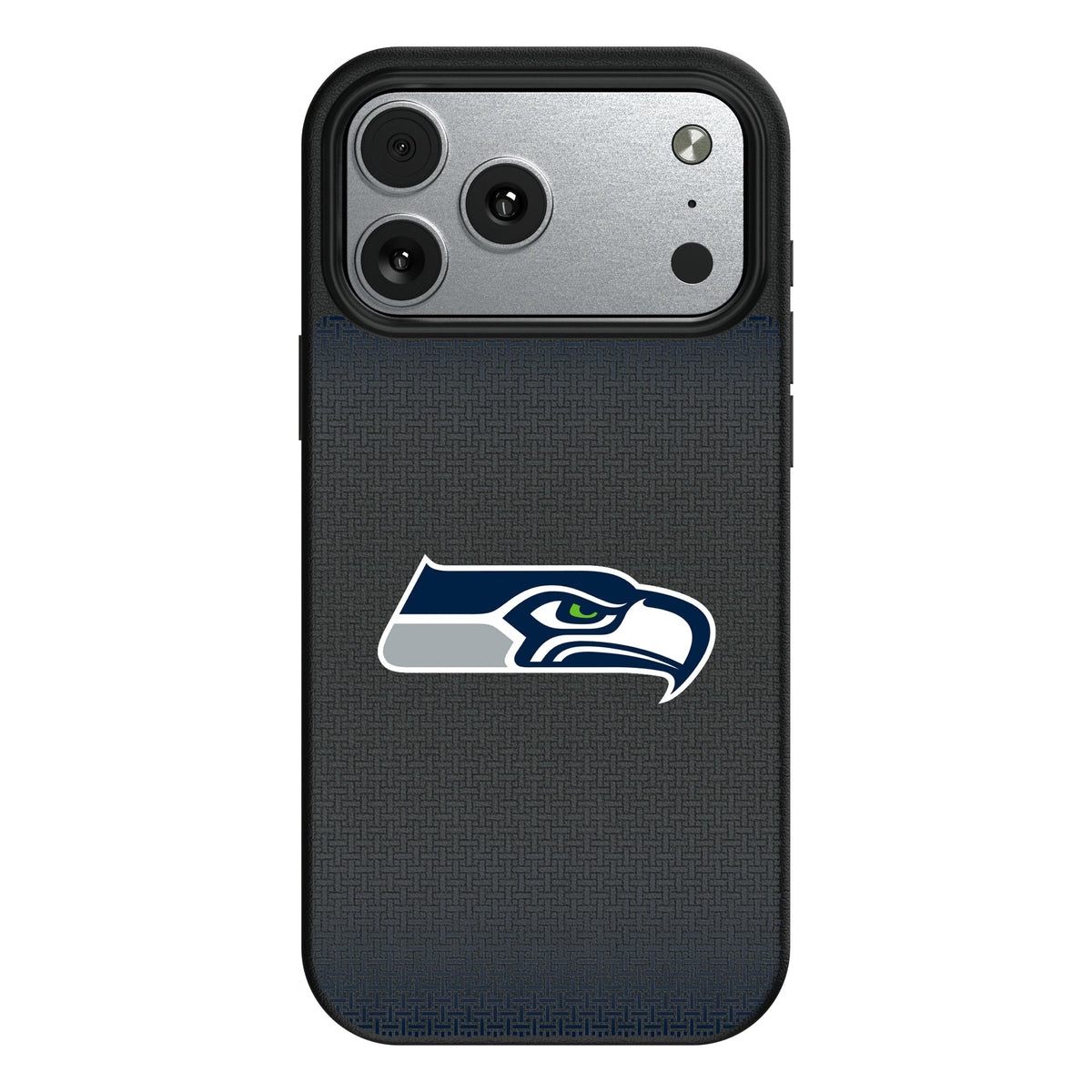 Seattle Seahawks Linen MagSafe Compatible Phone Case for Apple iPhone 10