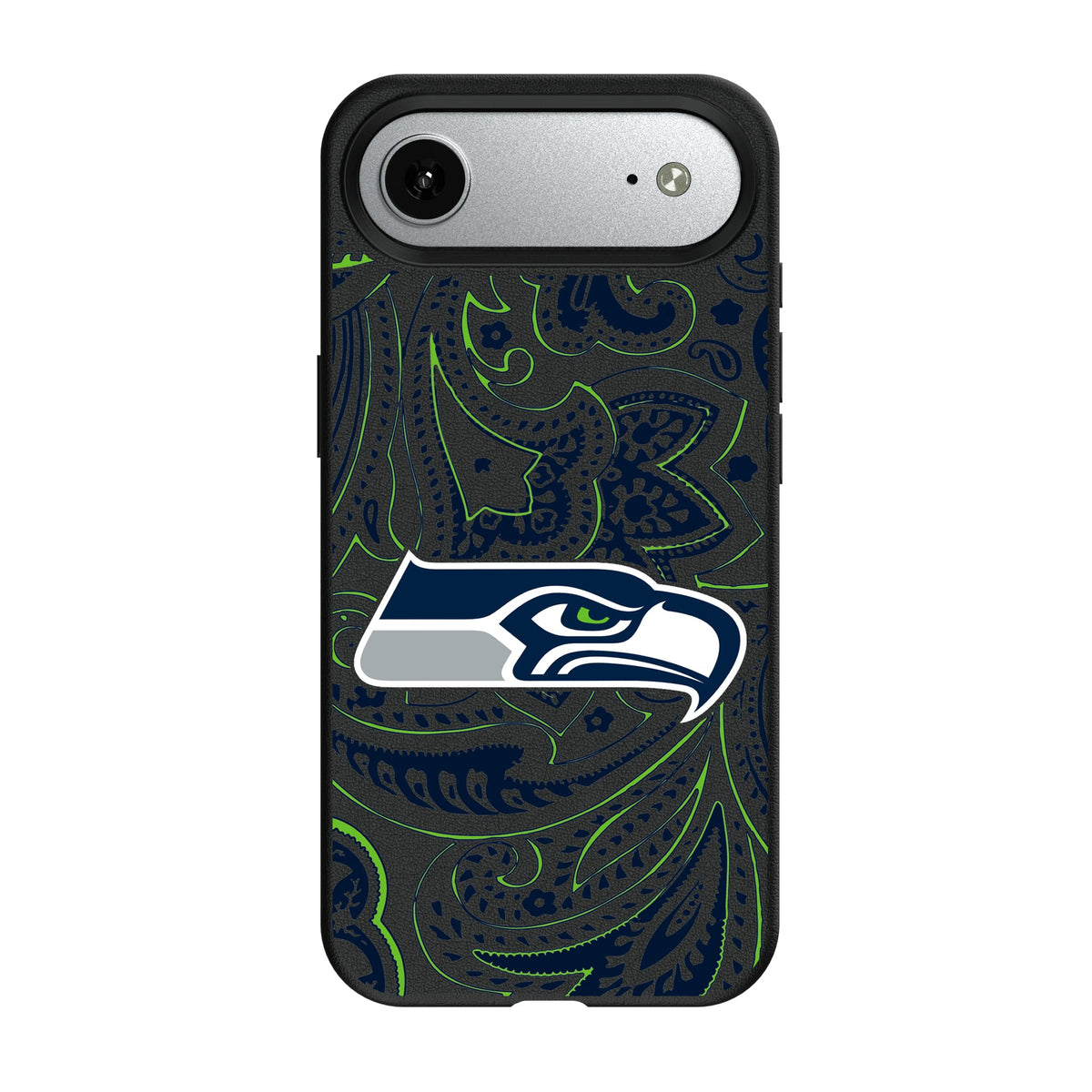 Seattle Seahawks Paisley MagSafe Compatible Phone Case for Apple iPhone 8