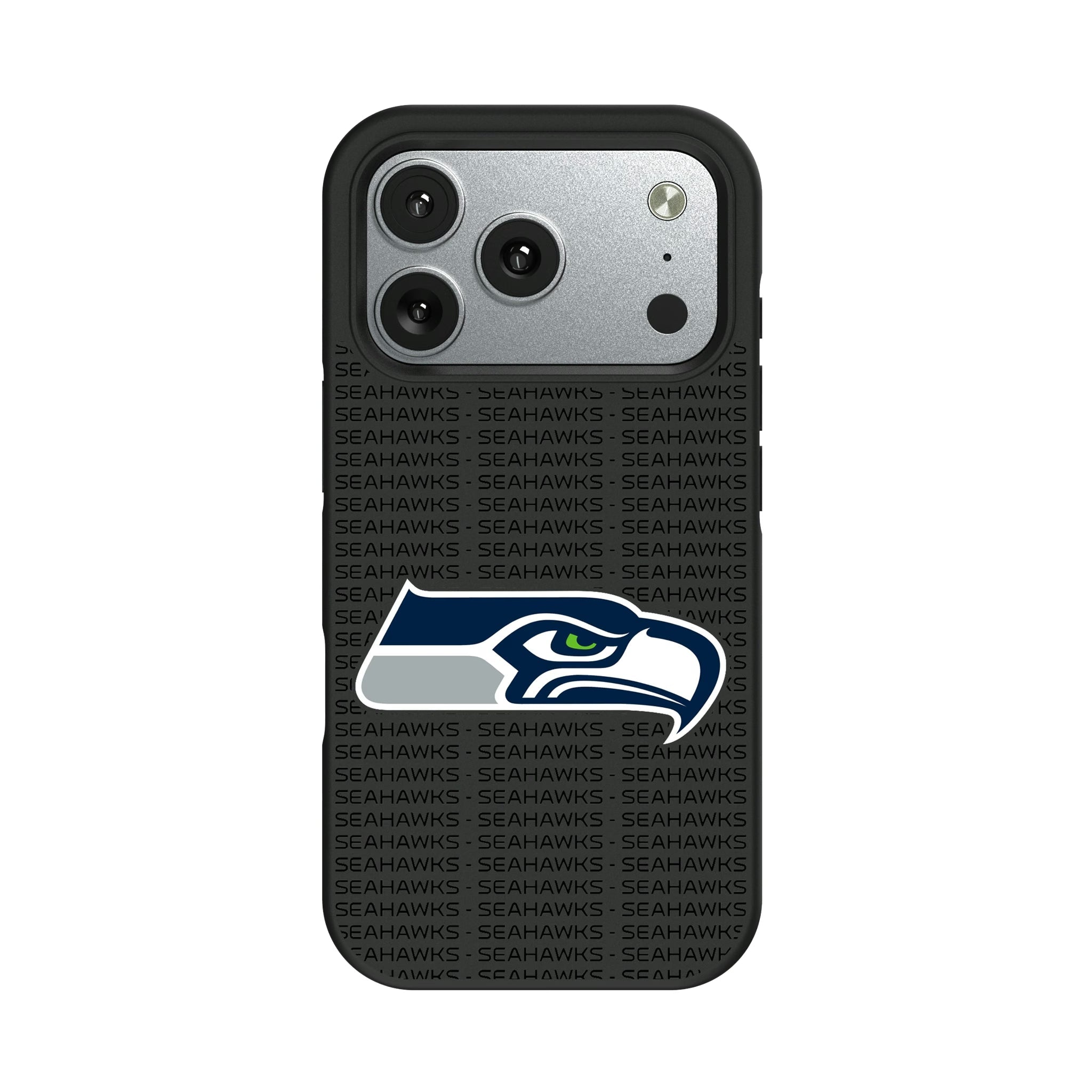 Seattle Seahawks Text Backdrop Bump Phone Case 9