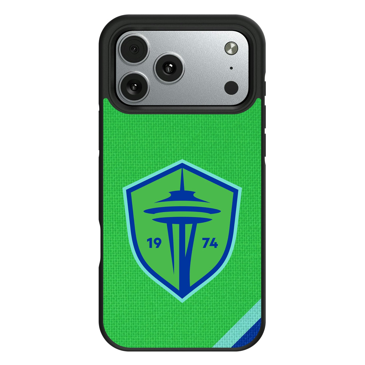 Seattle Sounders FC   Diagonal Stripe Bump Phone Case 10