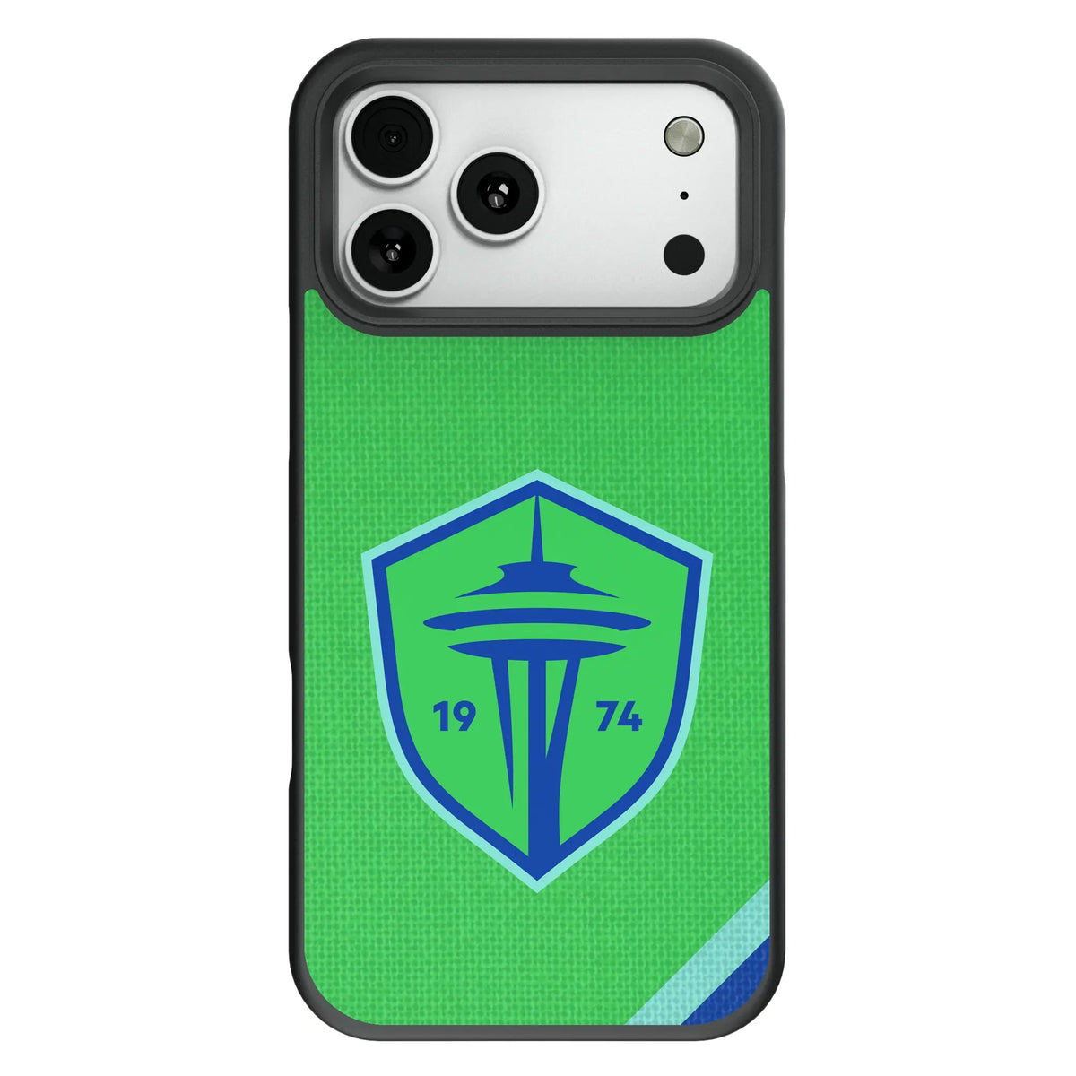 Seattle Sounders FC   Diagonal Stripe Bump Phone Case 12