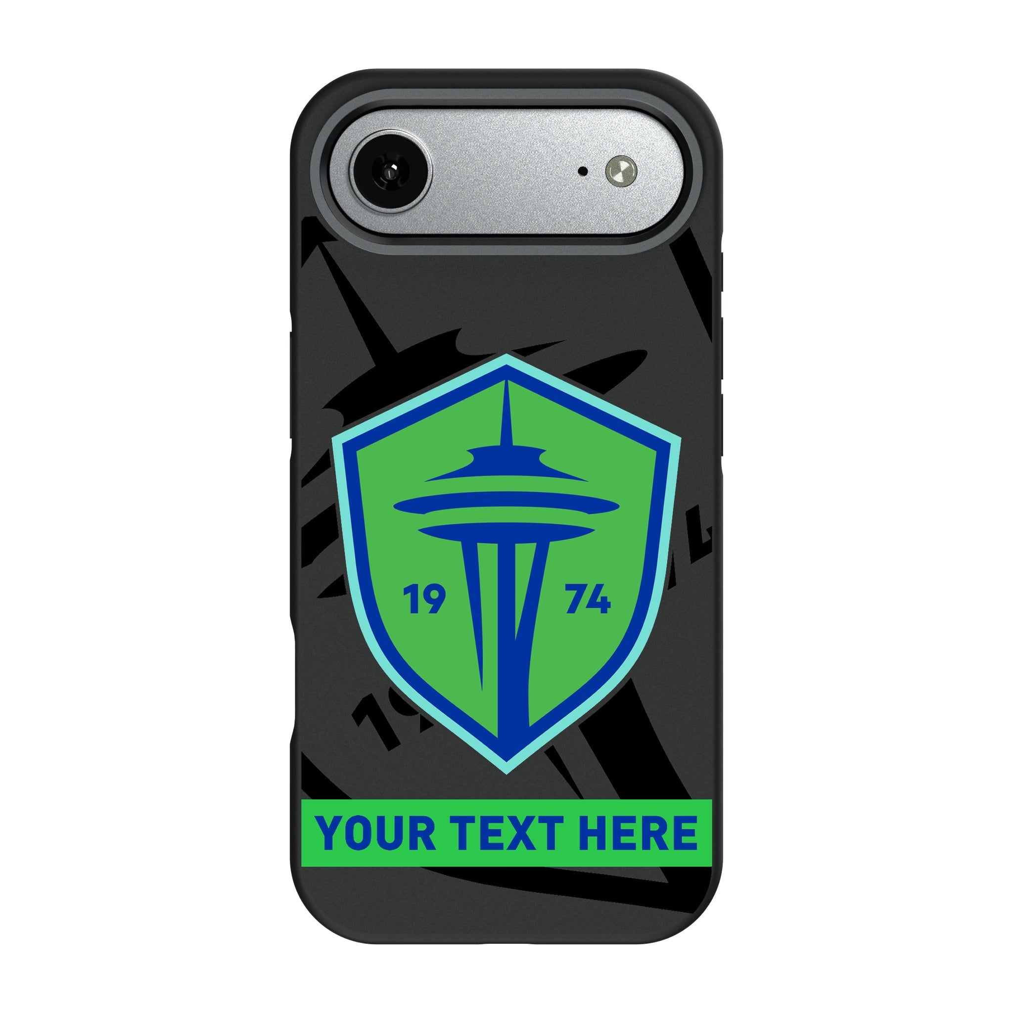 Seattle Sounders FC Personalized Tilt Bump Phone Case for Apple iPhone 10