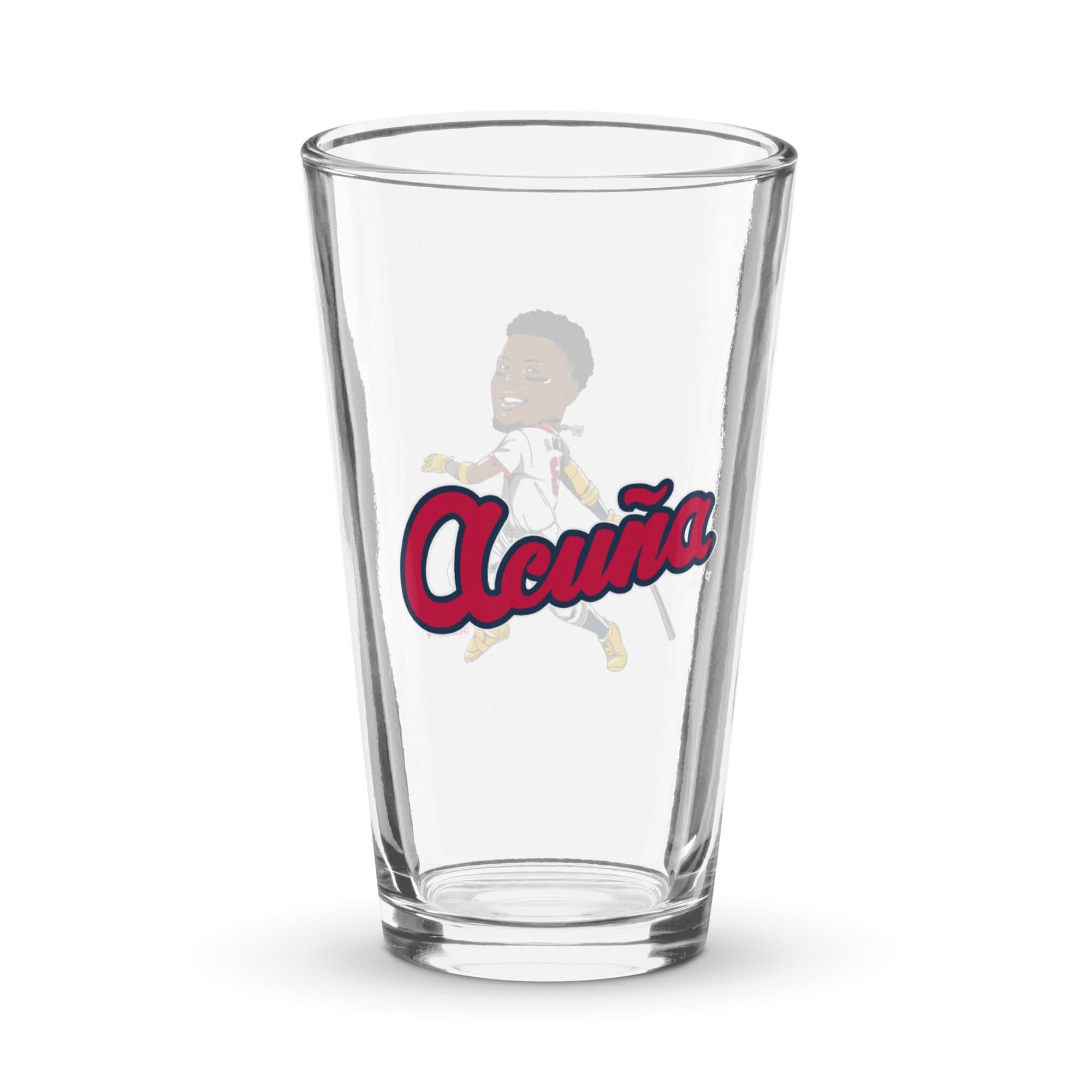 RONALD ACUÑA JR: CARICATURE Pint Glass 3
