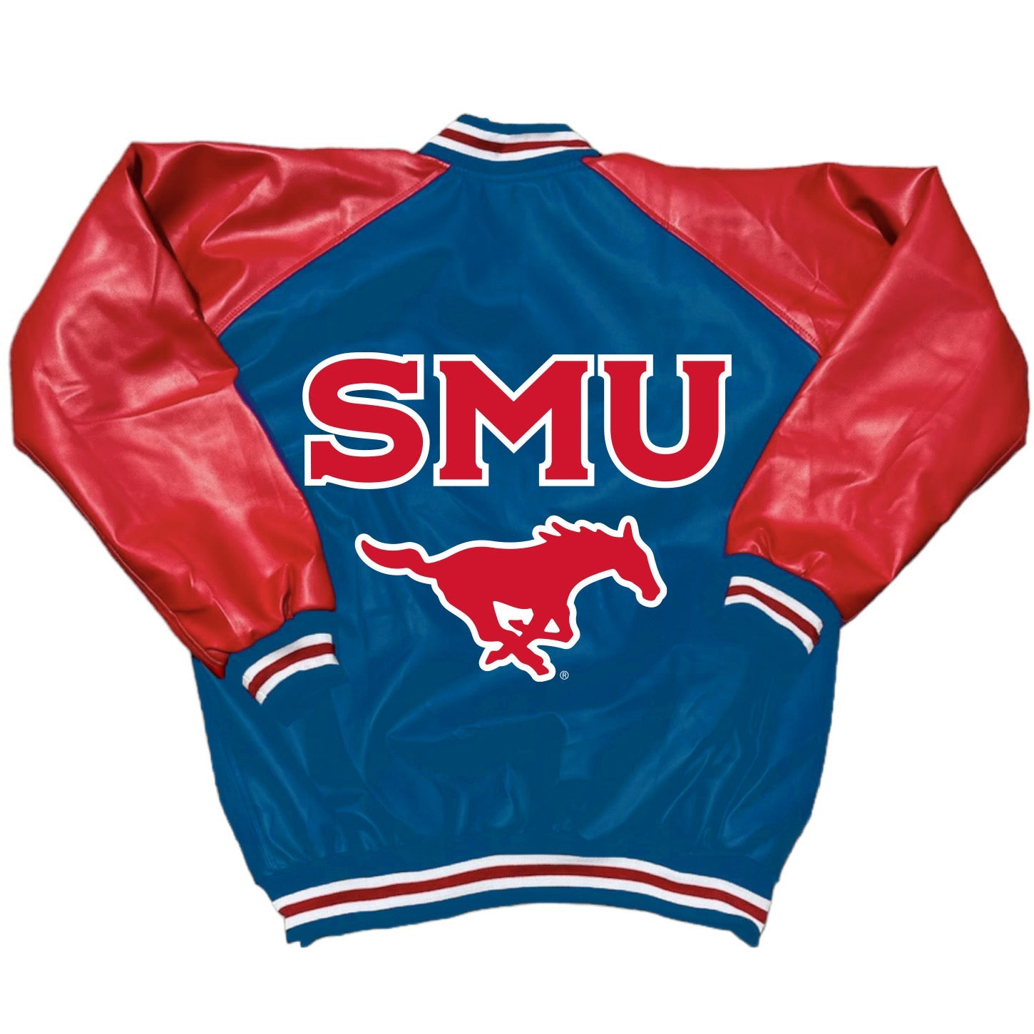 SMU Mustangs Varsity Letterman Jacket | lojobands
