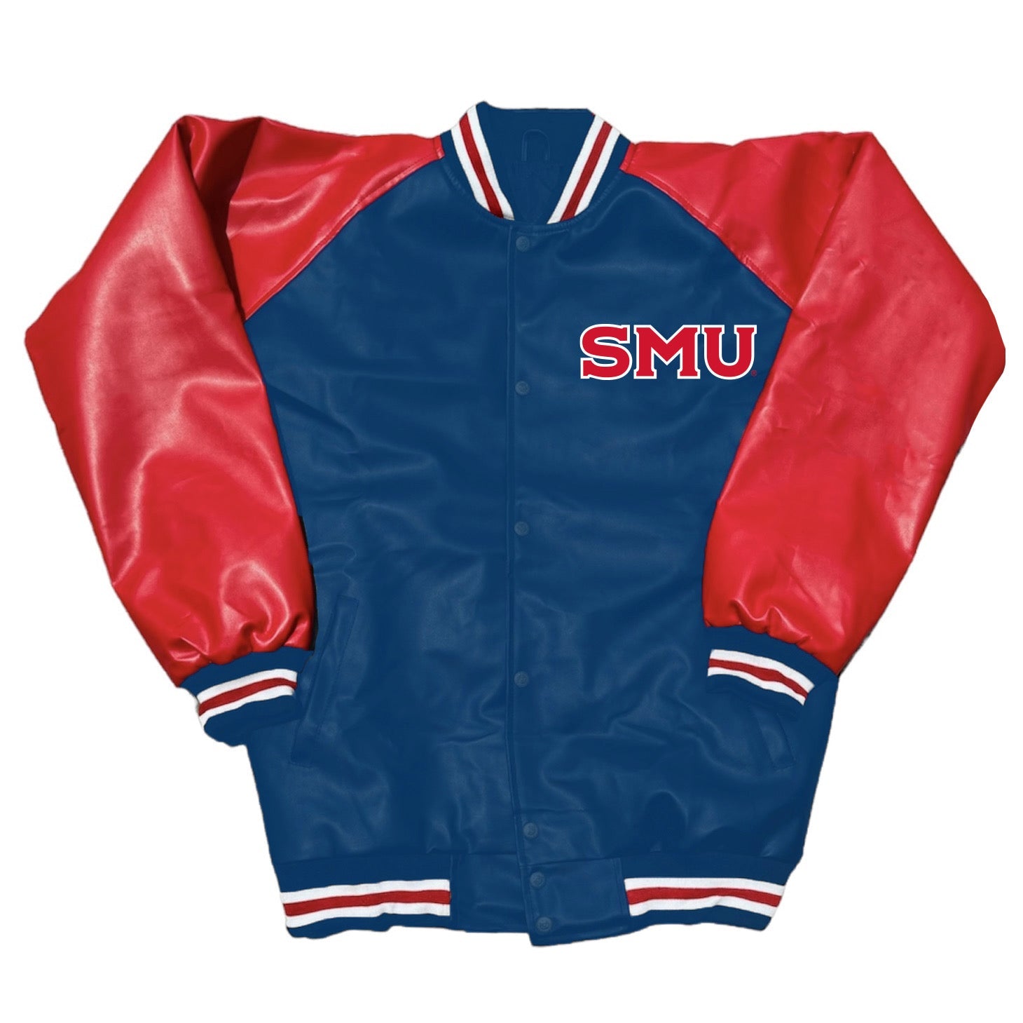 SMU Mustangs Varsity Letterman Jacket | lojobands