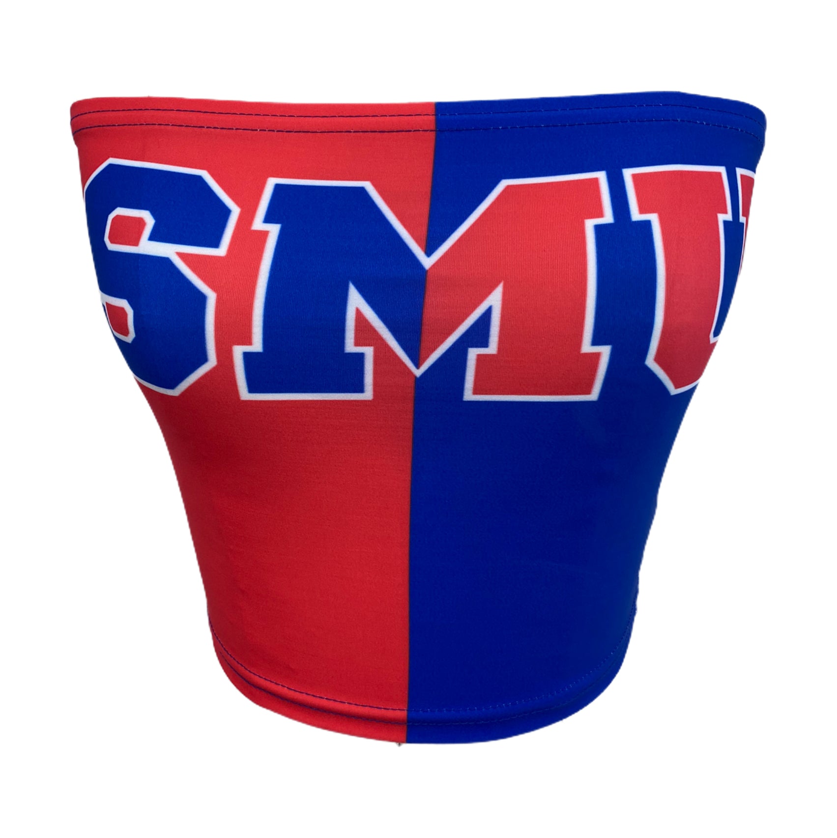 SMU Mustangs Two Tone Tube Top | lojobands 10