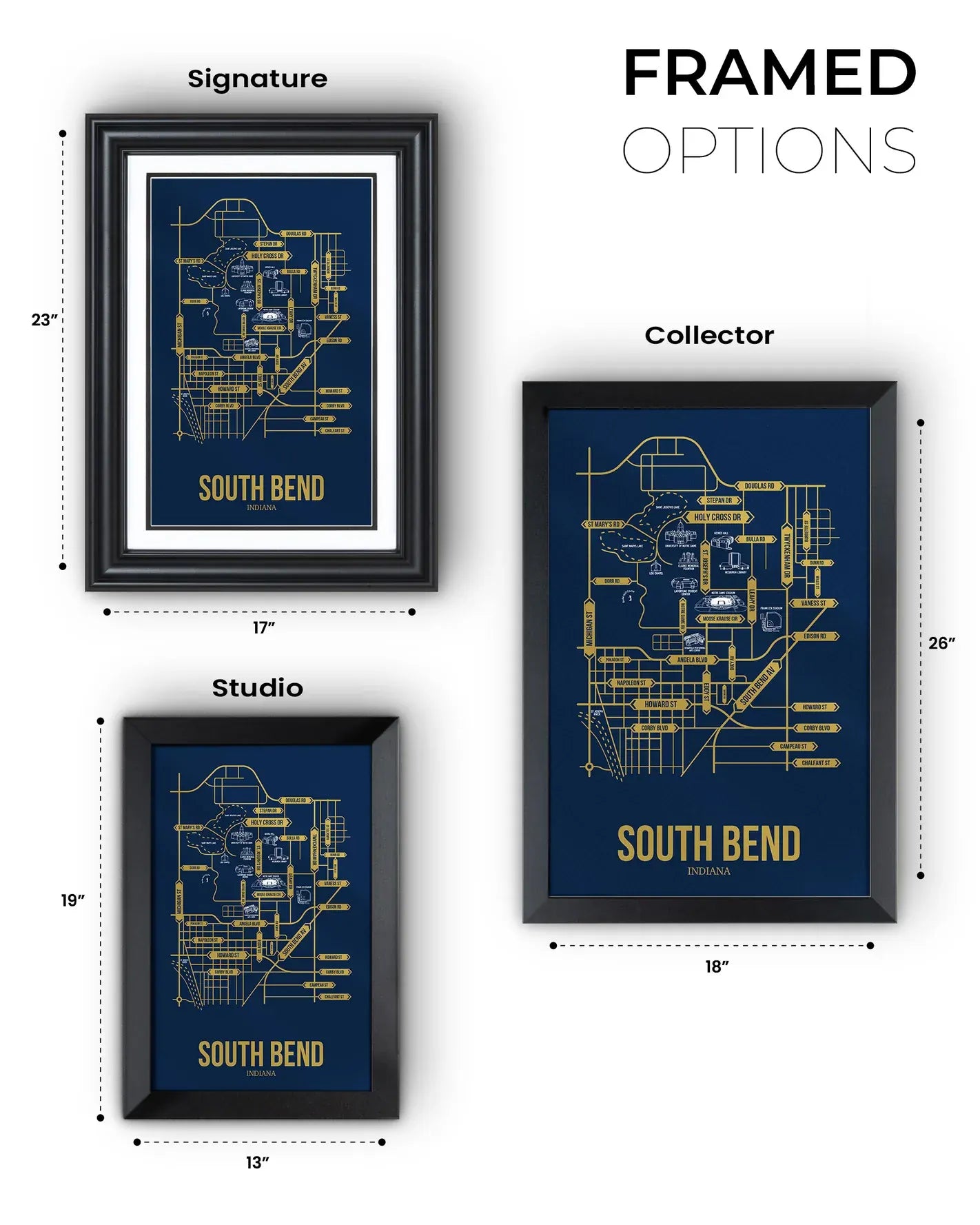 South Bend, Indiana street map 15