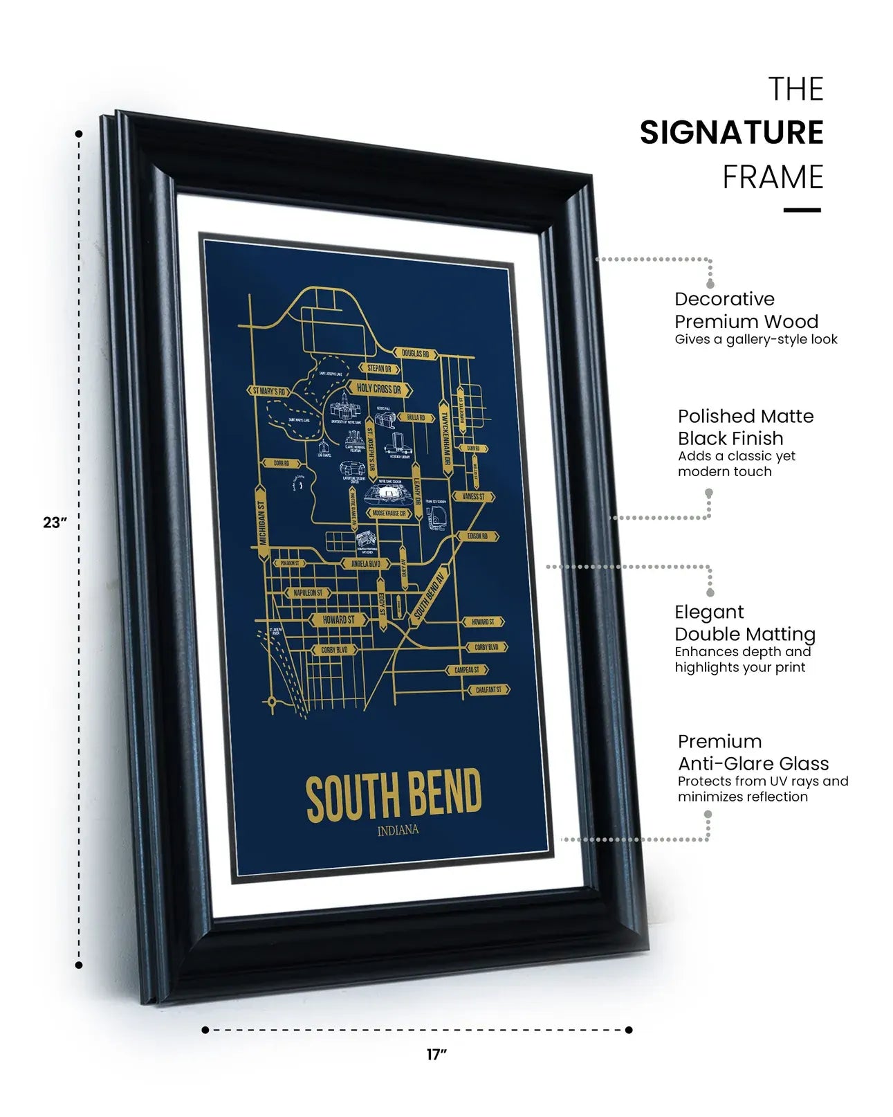 South Bend, Indiana street map 14