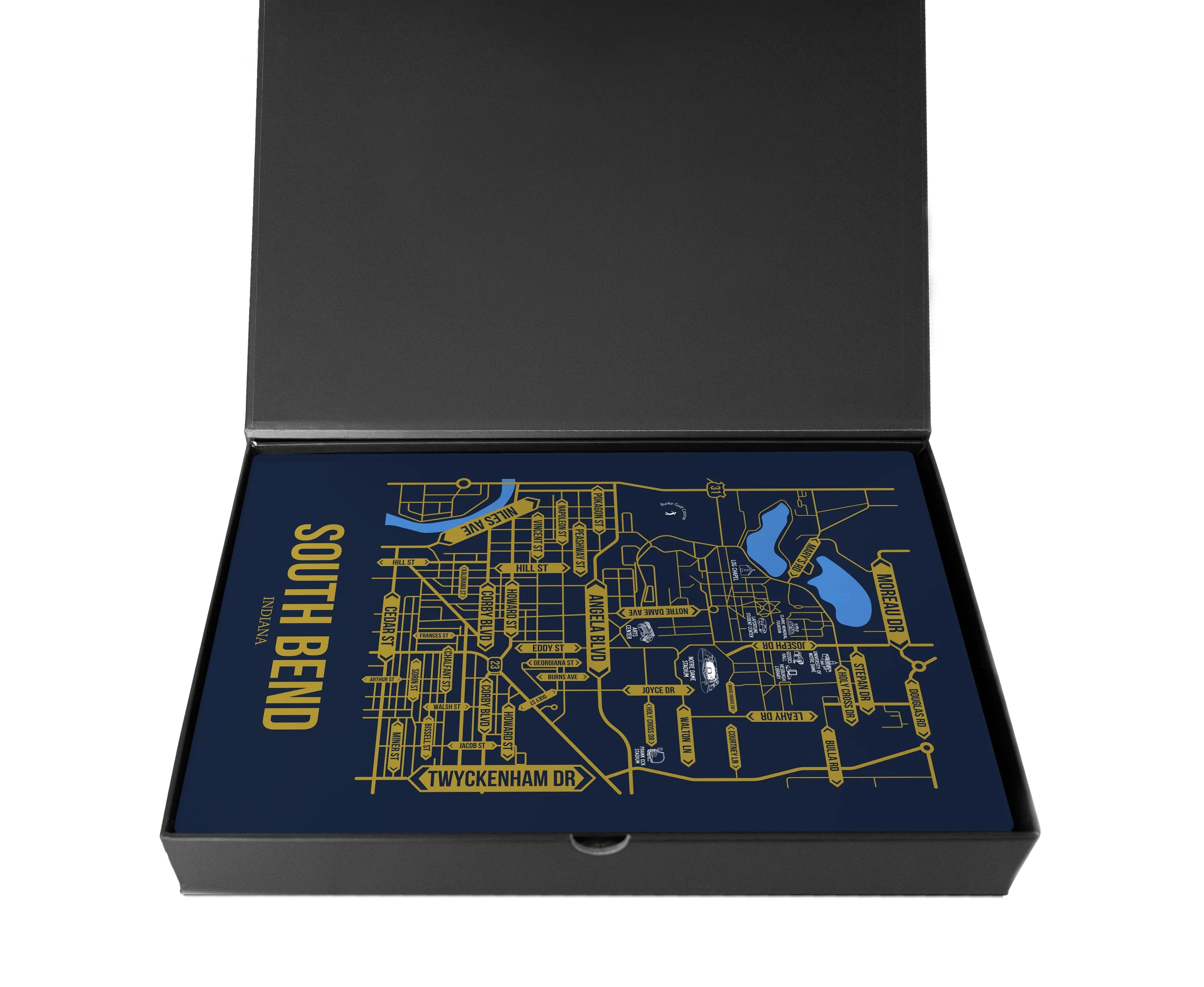South Bend, Indiana street map 5