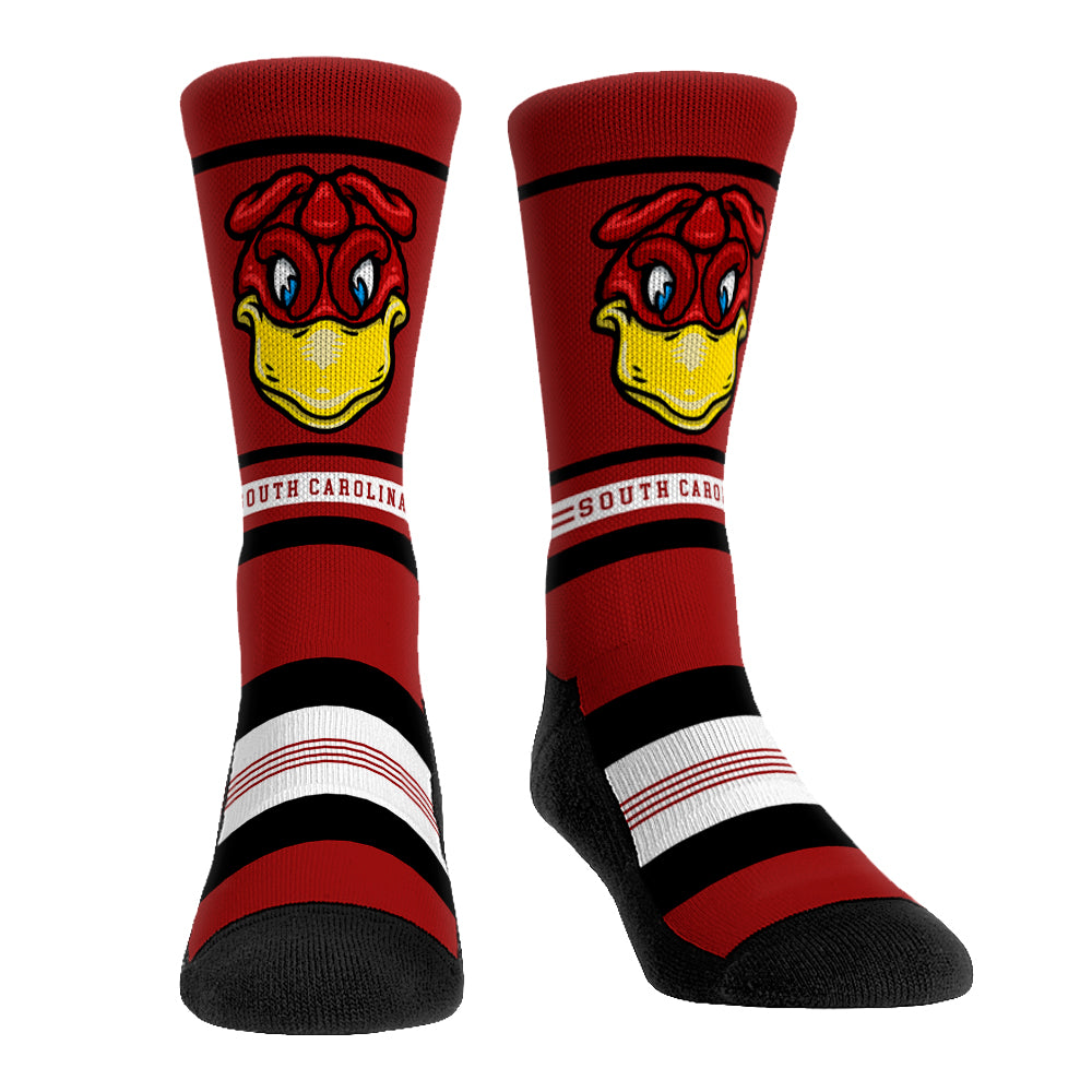 South Carolina Gamecocks - Game Face Mascot | Rock 'Em Socks 1