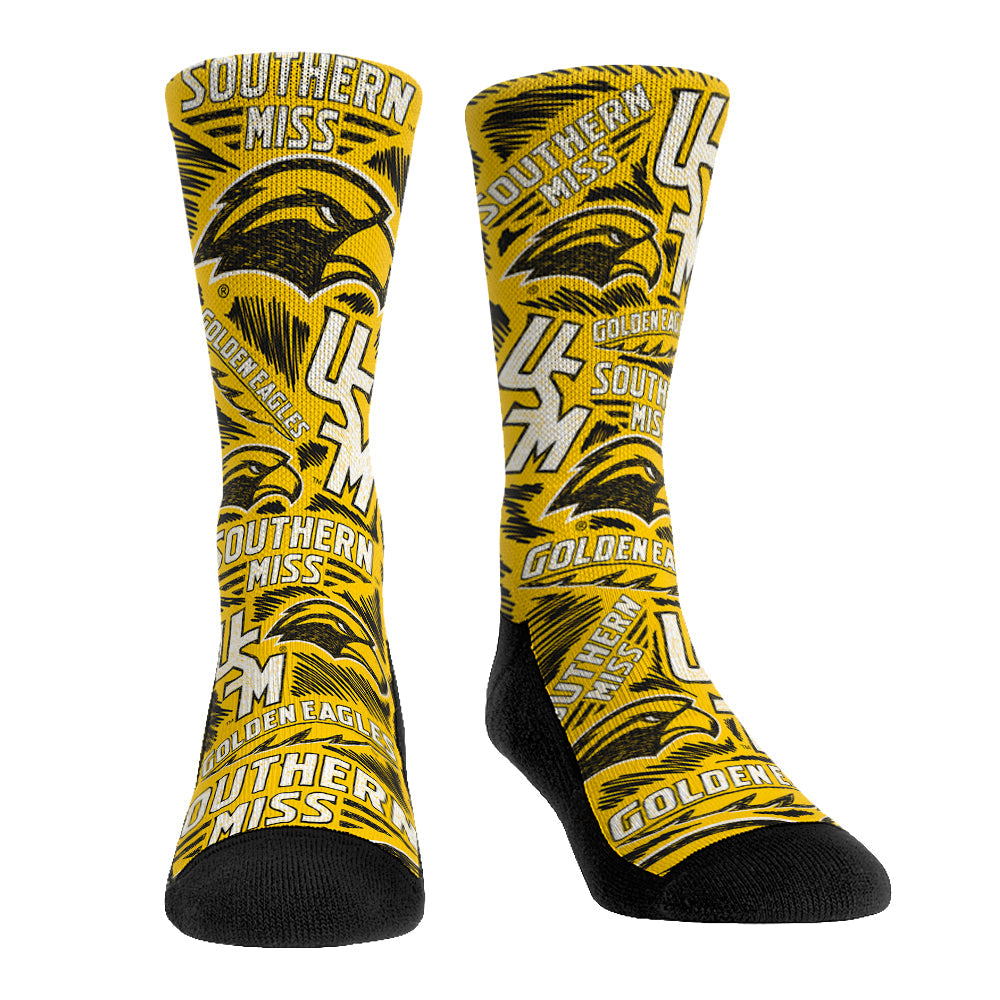Southern Miss - Logo Sketch | Rock 'Em Socks
