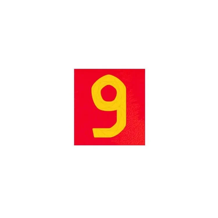 Spain 2024/25 Home Gavi #9 Jersey Name Set 2
