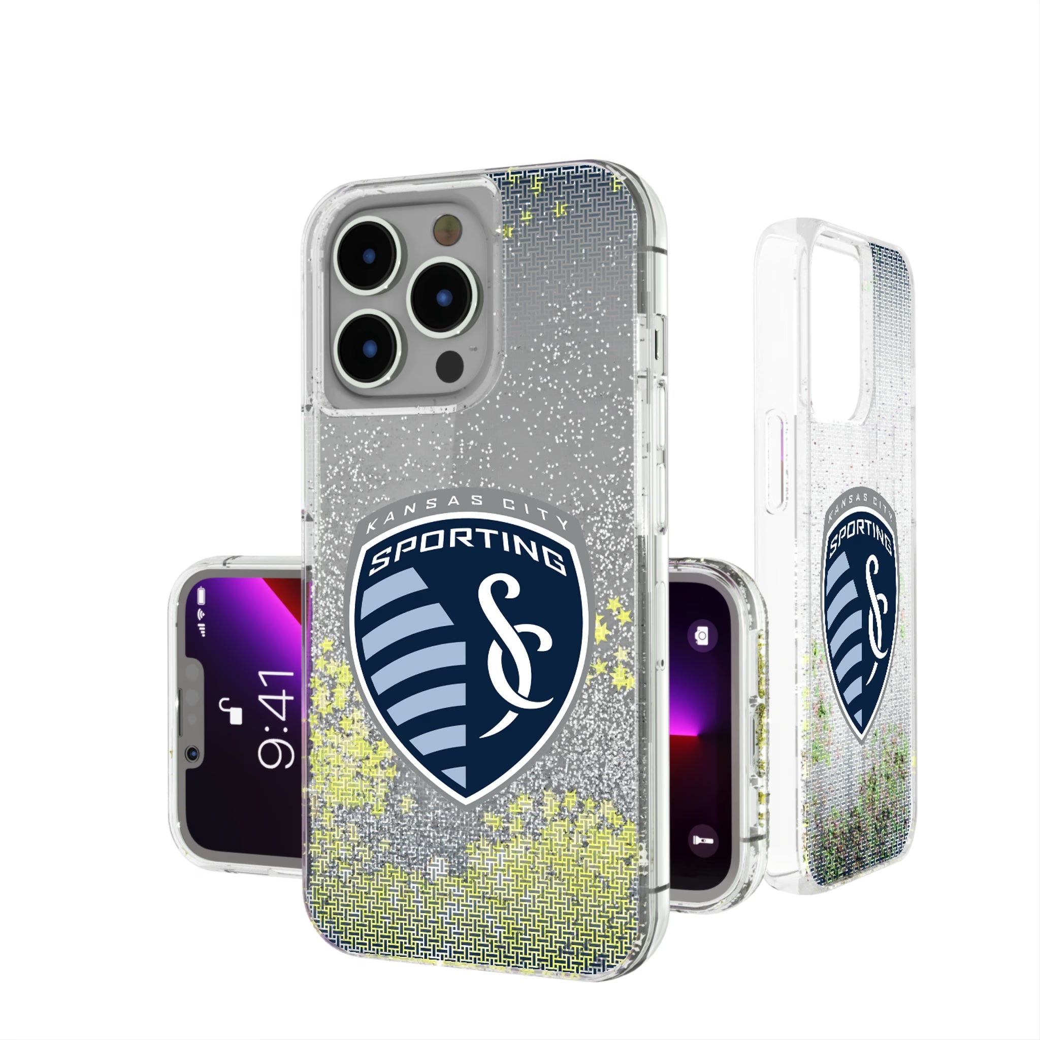 Sporting Kansas City   Linen Glitter Phone Case 5