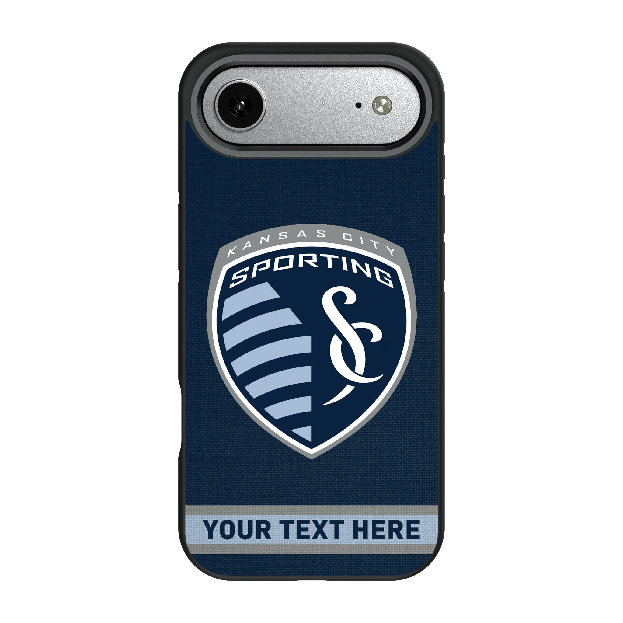 Sporting Kansas City Personalized Stripe Bump Phone Case for Apple iPhone 10