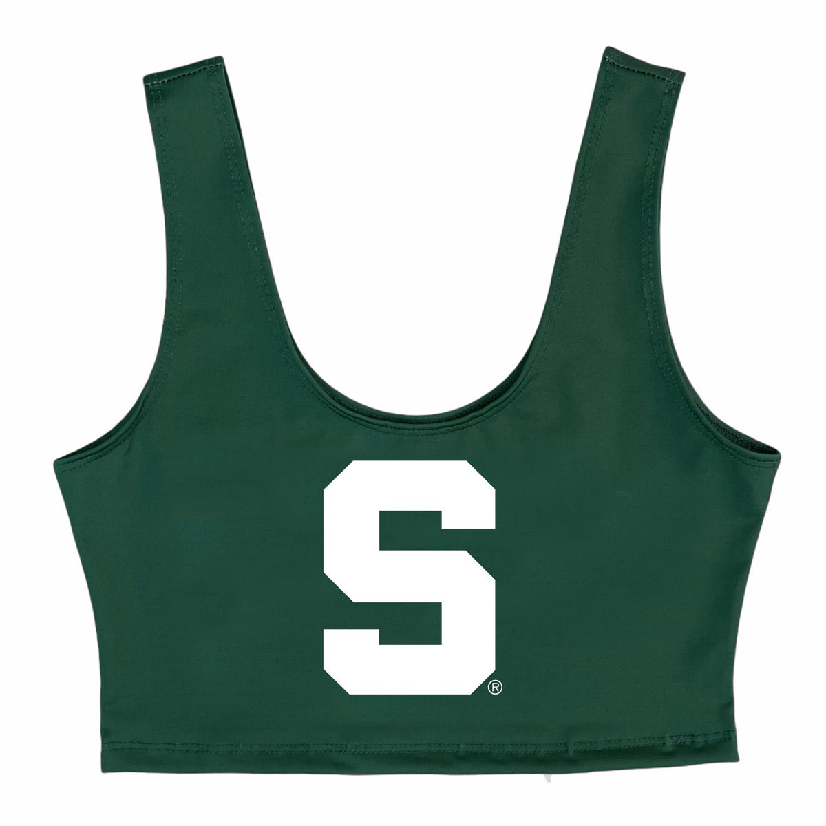 Michigan State Green Crop Tank Top | lojobands 6