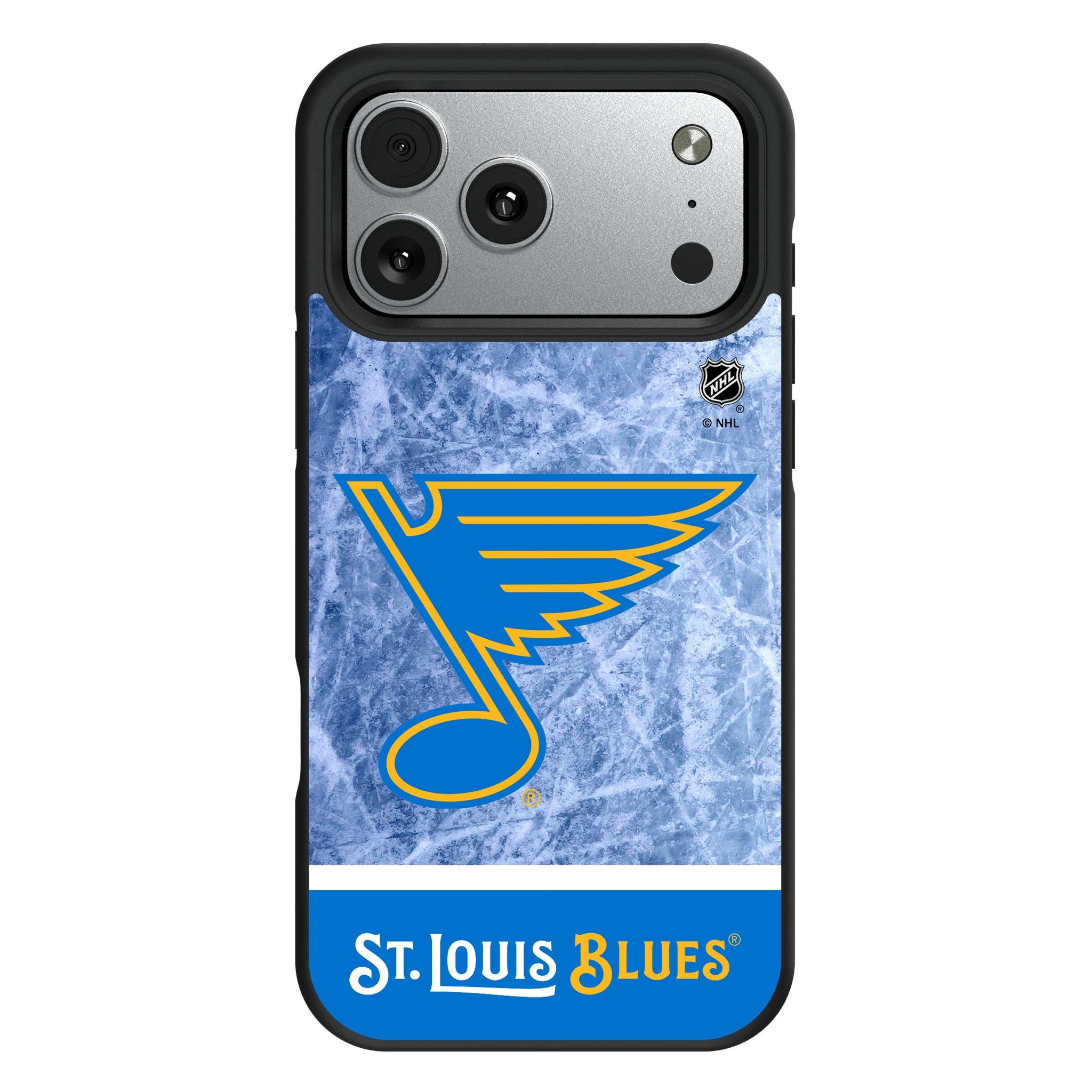 St. Louis Blues Ice Wordmark Bump Phone Case for Apple iPhone 11