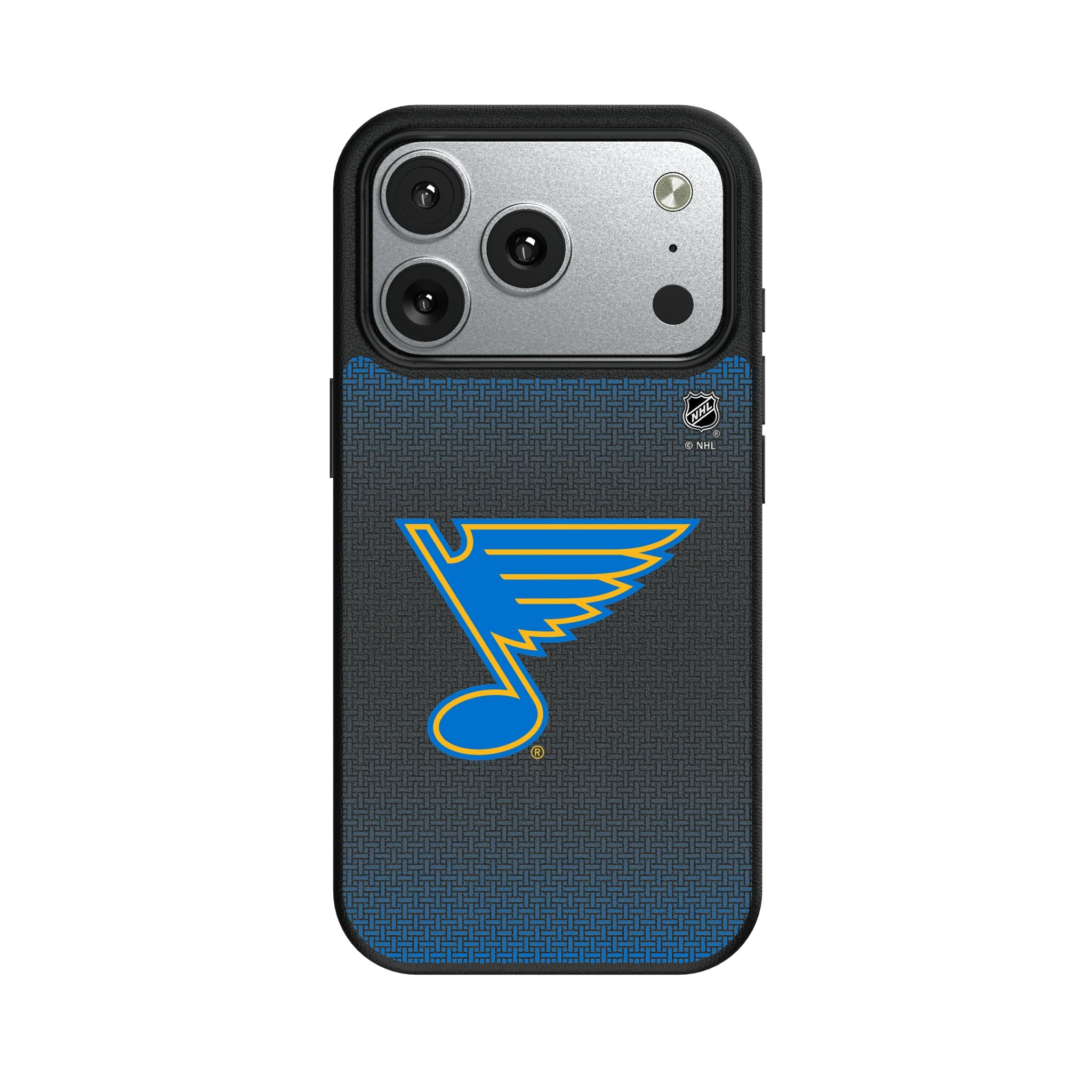 St. Louis Blues Linen MagSafe Compatible Phone Case for Apple iPhone 9
