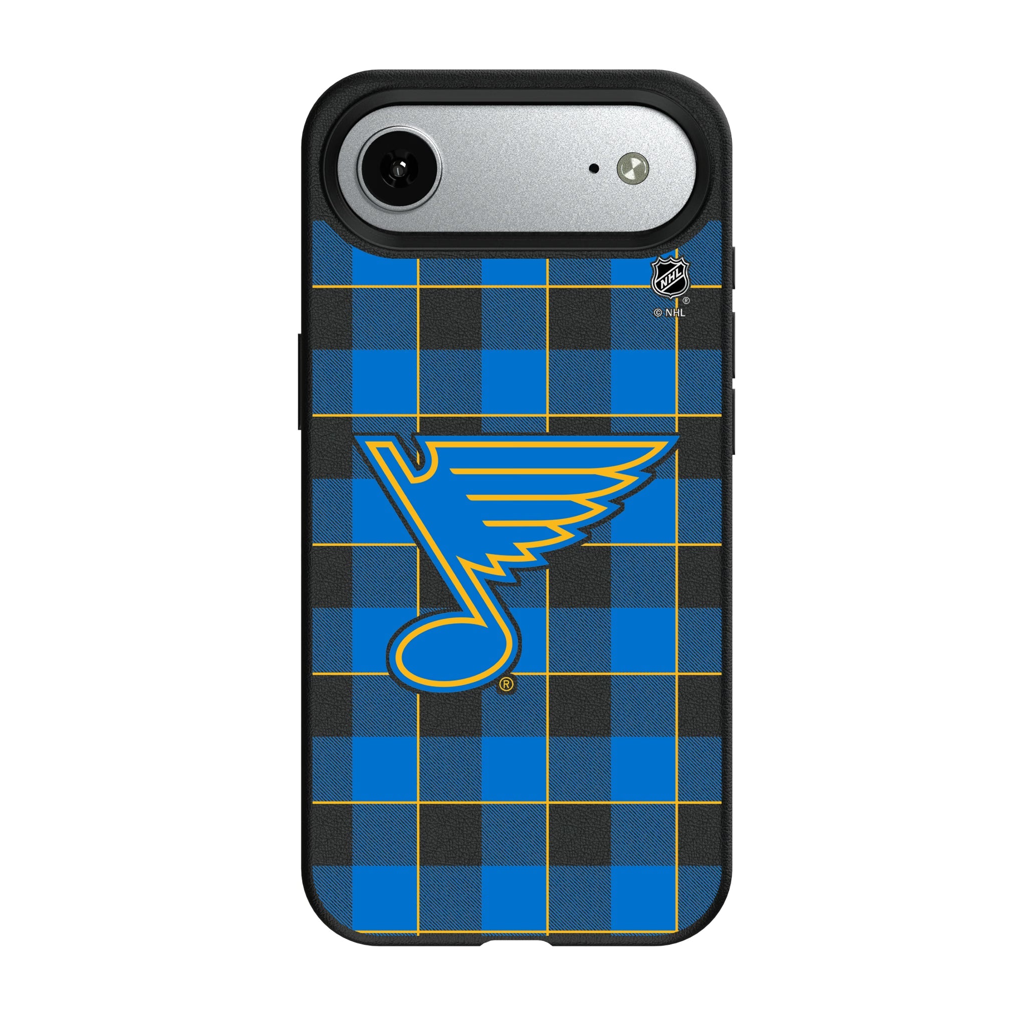 St. Louis Blues Plaid MagSafe Compatible Phone Case for Apple iPhone 8