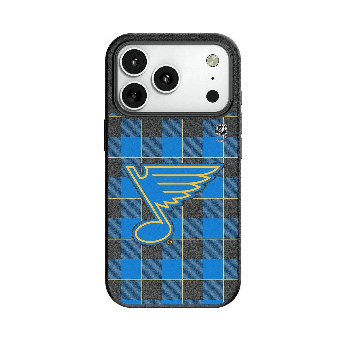 St. Louis Blues Plaid MagSafe Compatible Phone Case for Apple iPhone 11
