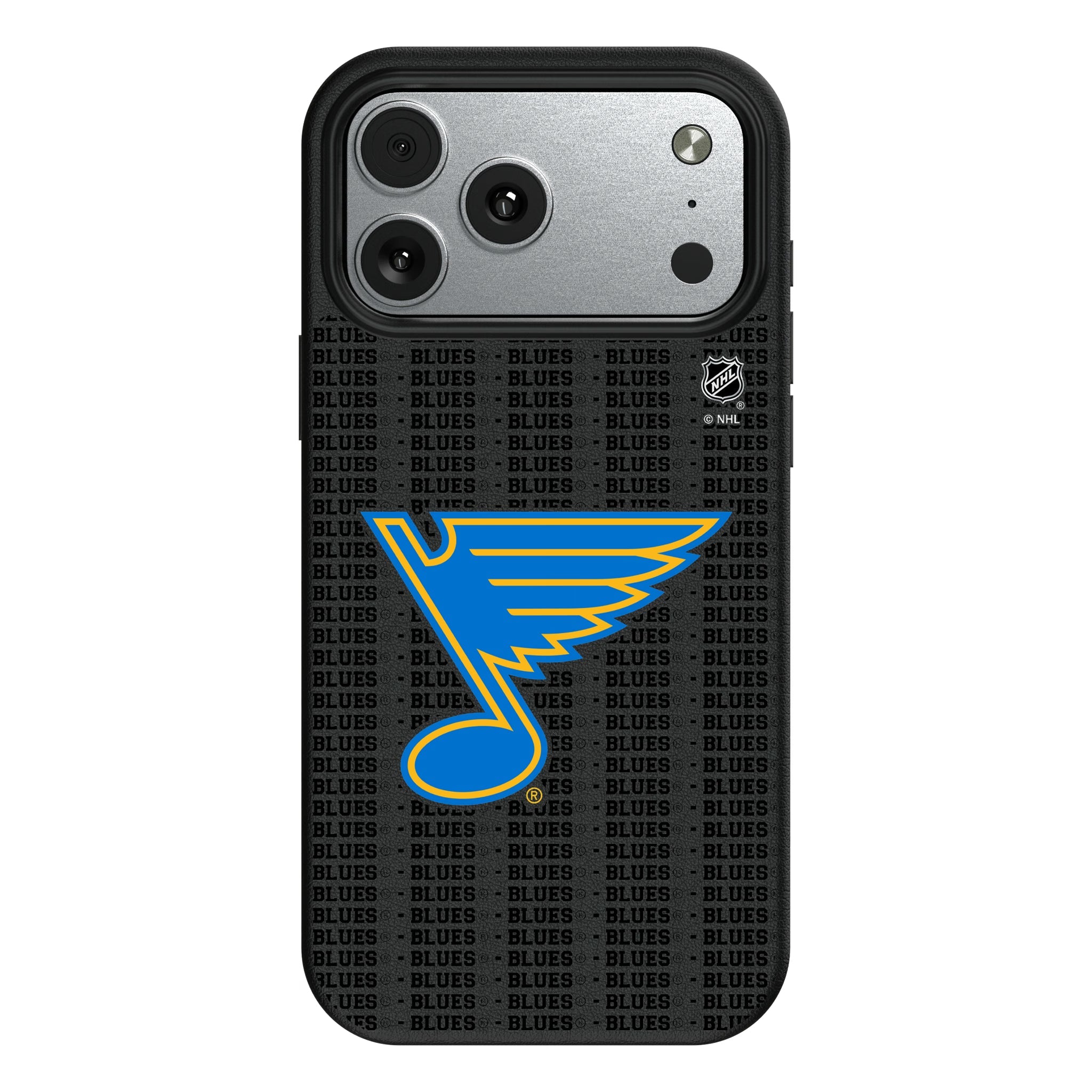 St. Louis Blues Text Backdrop MagSafe Compatible Phone Case for Apple iPhone 8