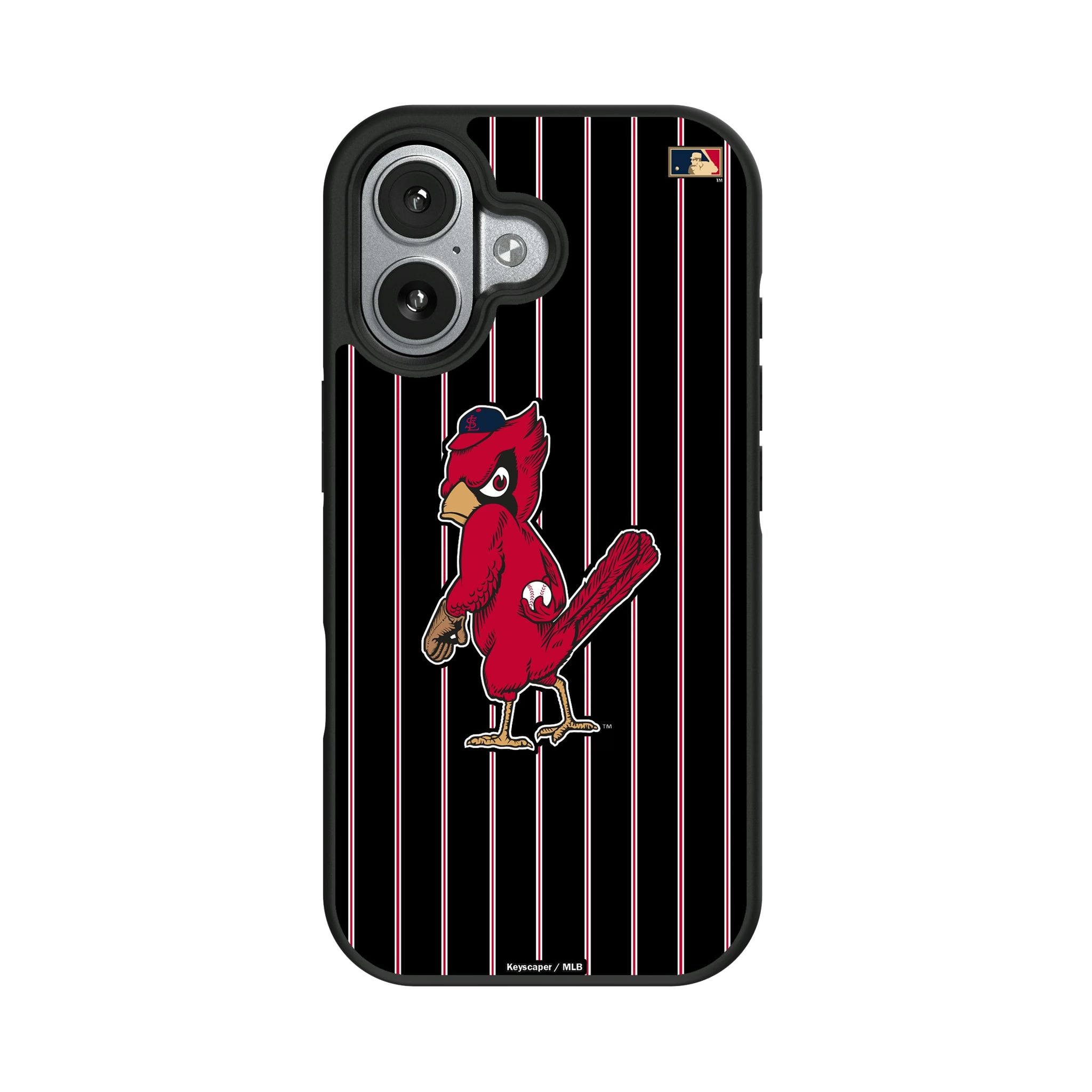 St Louis Cardinals 1950s - Cooperstown Collection Pinstripe Bump Phone Case 8