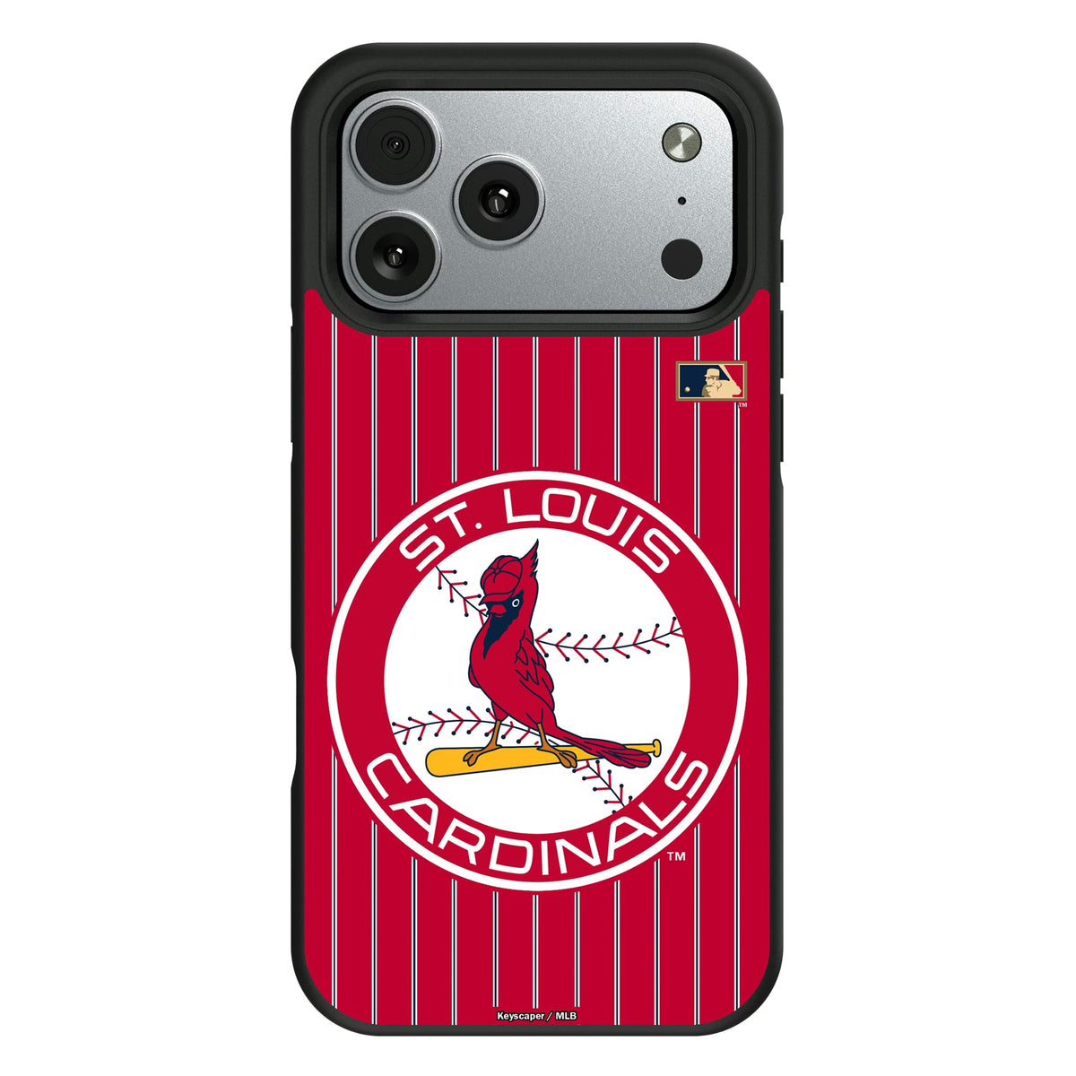St Louis Cardinals 1966-1997 - Cooperstown Collection Pinstripe Bump Phone Case 11