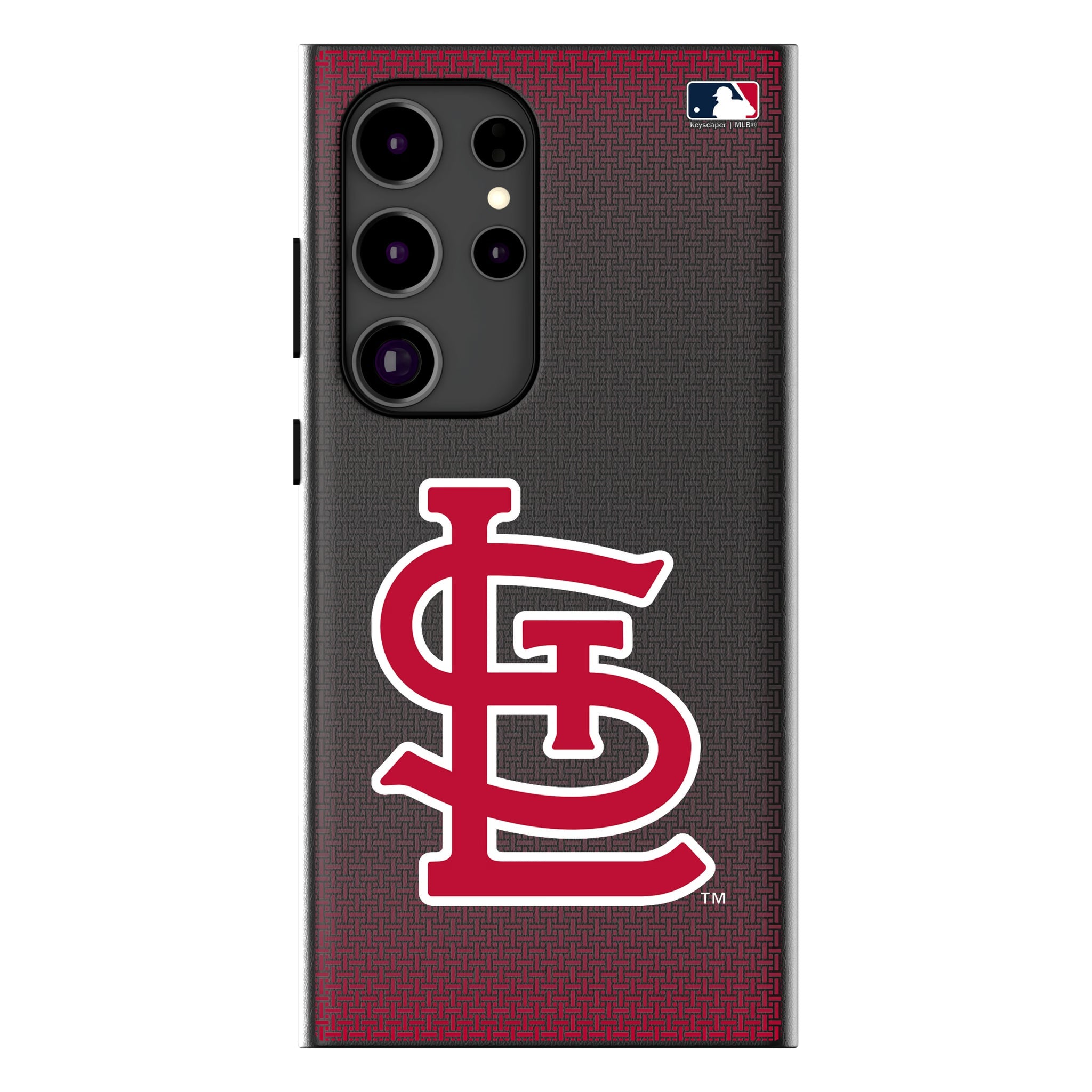 St Louis Cardinals Linen MagSafe Compatible Phone Case for Samsung Galaxy 16