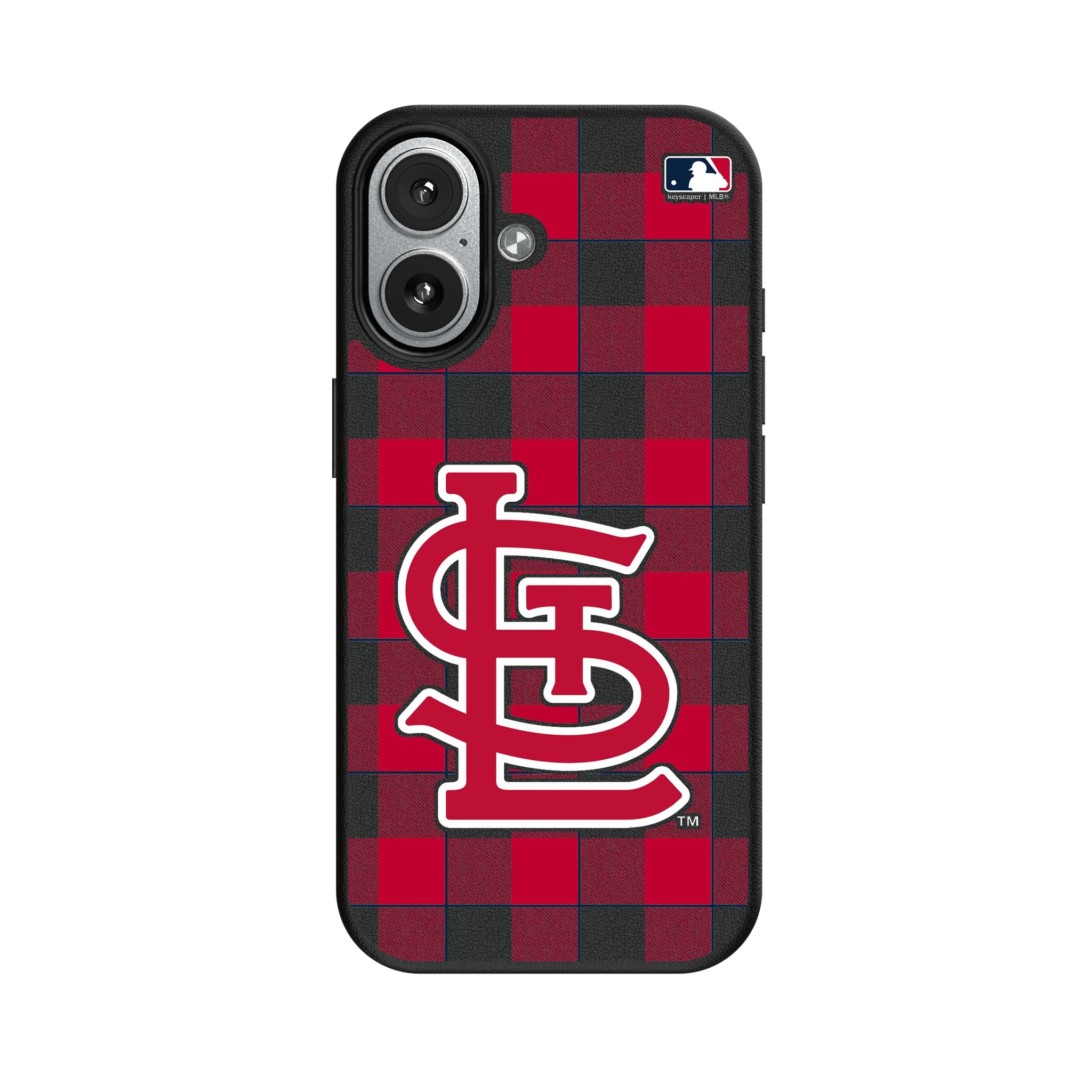 St Louis Cardinals Plaid MagSafe Compatible Phone Case for Apple iPhone 7
