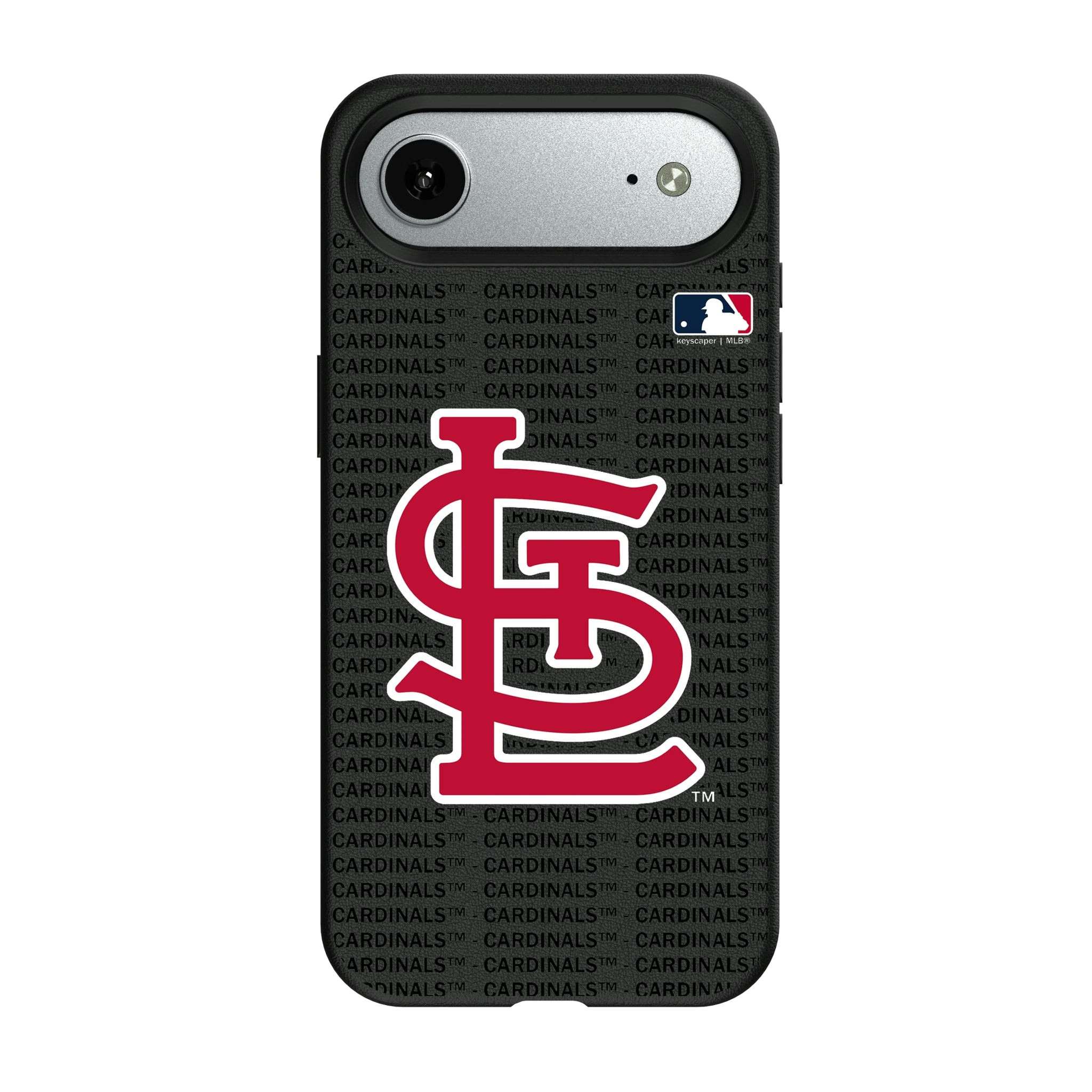 St Louis Cardinals Text Backdrop MagSafe Compatible Phone Case for Apple iPhone 8