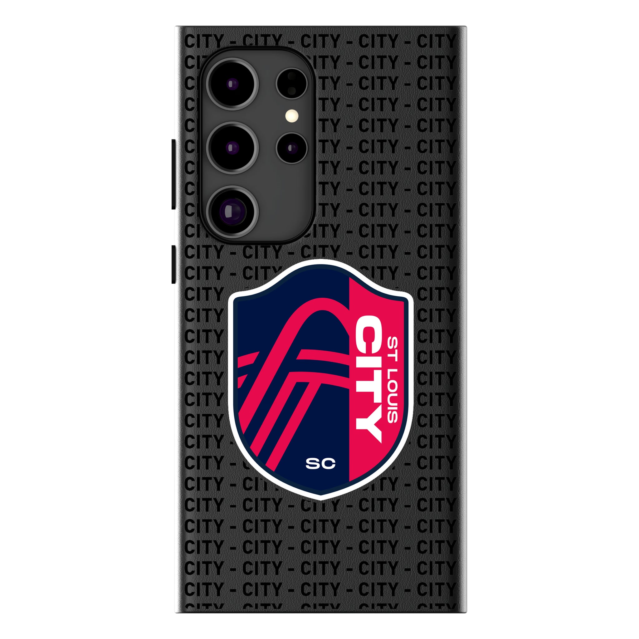 St. Louis CITY SC Text Backdrop MagSafe Compatible Phone Case for Samsung Galaxy 16