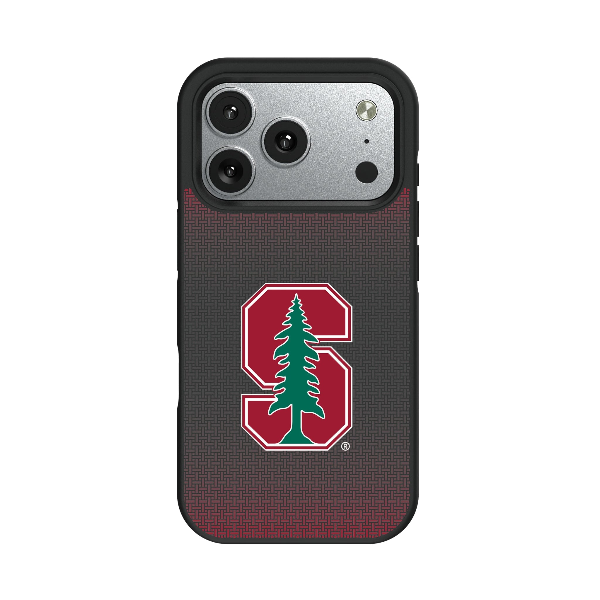 Stanford University Cardinal Linen Bump Phone Case 9