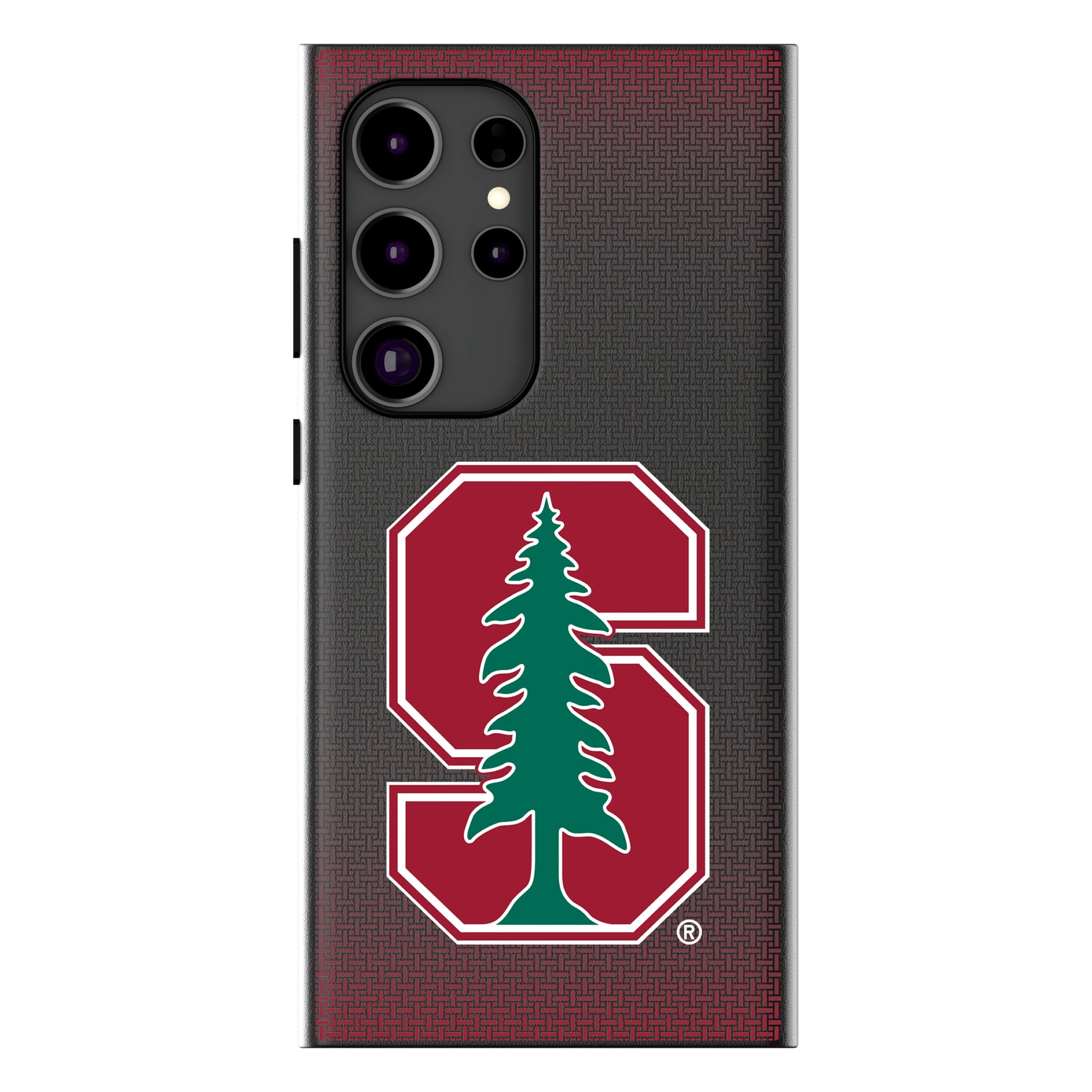 Stanford University Cardinal Linen MagSafe Compatible Phone Case for Samsung Galaxy 15