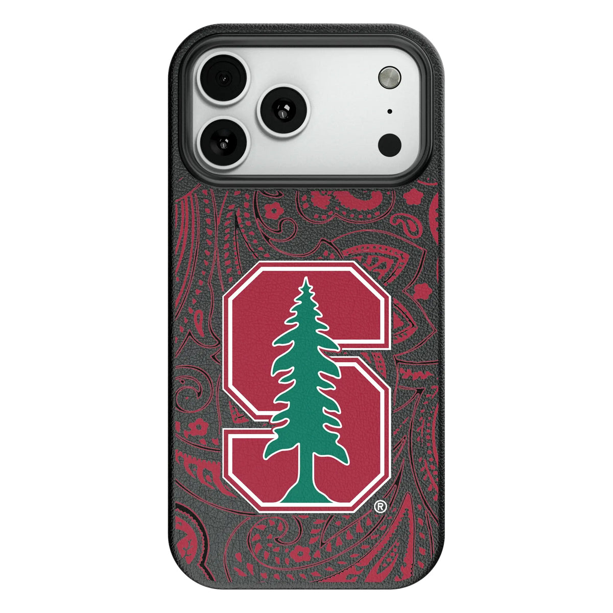 Stanford University Cardinal Paisley MagSafe Compatible Phone Case for Apple iPhone 8
