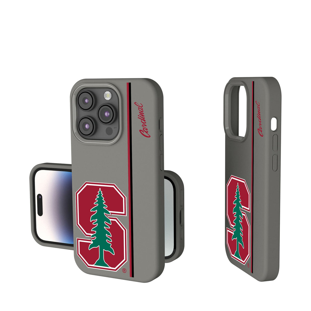 Stanford University Cardinal Sidebar Soft Touch Phone Case 12