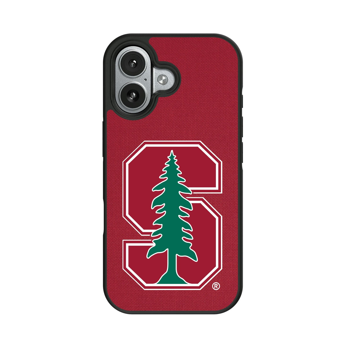 Stanford University Cardinal Solid Bump Phone Case 7
