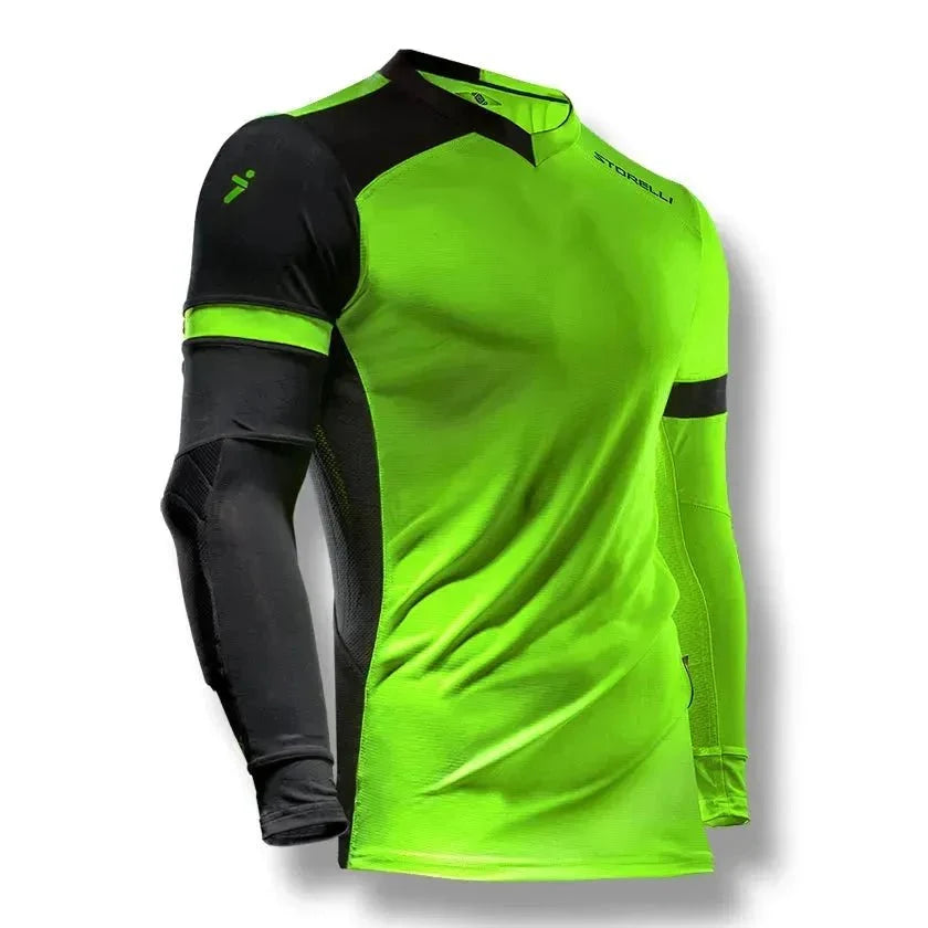 Storelli Exoshield Gladiator Goalkeeper Jersey - Green 1