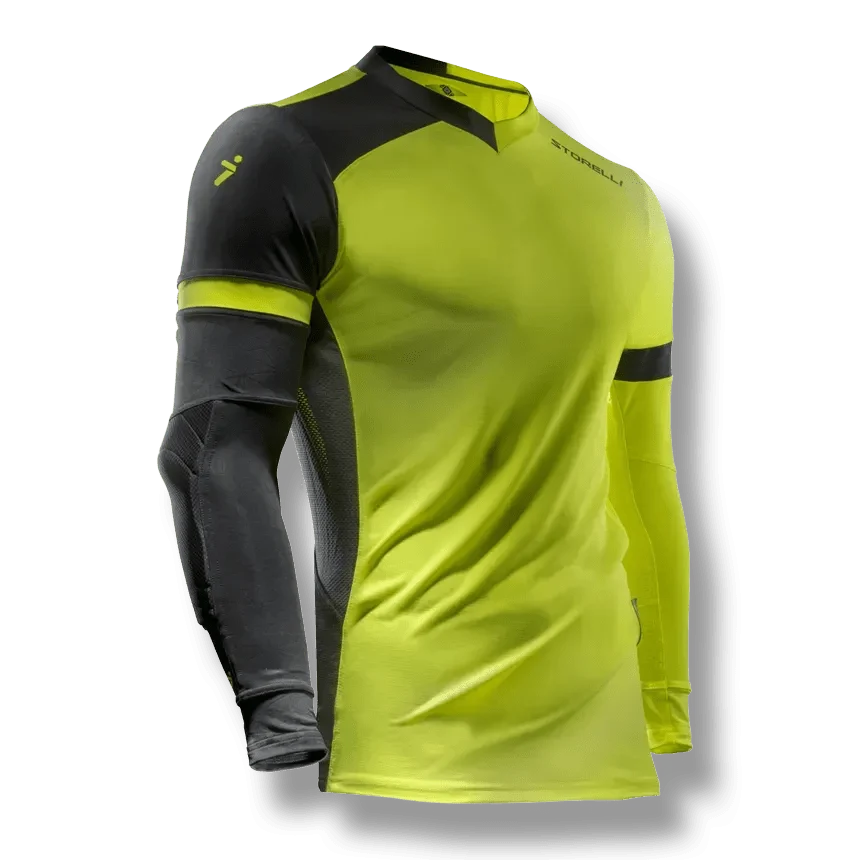 Storelli Exoshield Gladiator Youth Goalkeeper Jersey - Volt 1