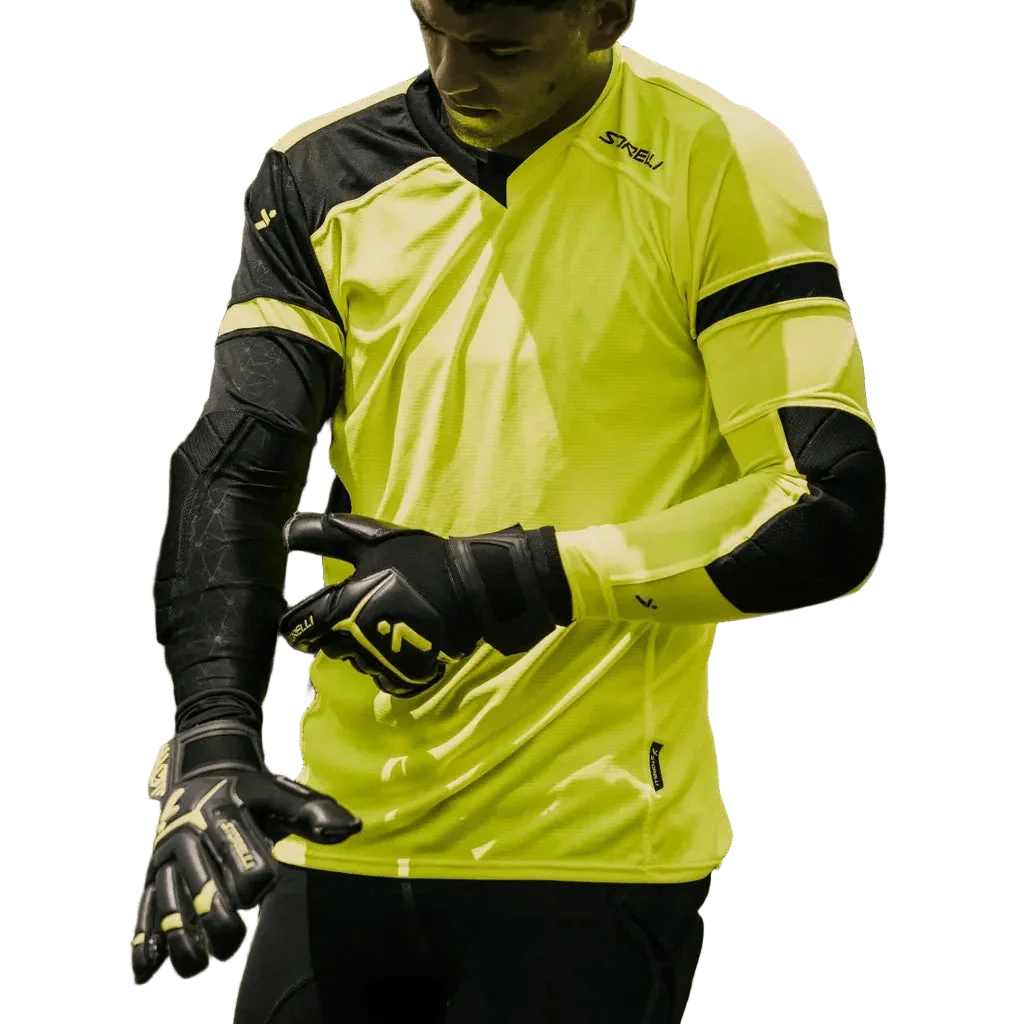 Storelli Exoshield Gladiator Youth Goalkeeper Jersey - Volt 3