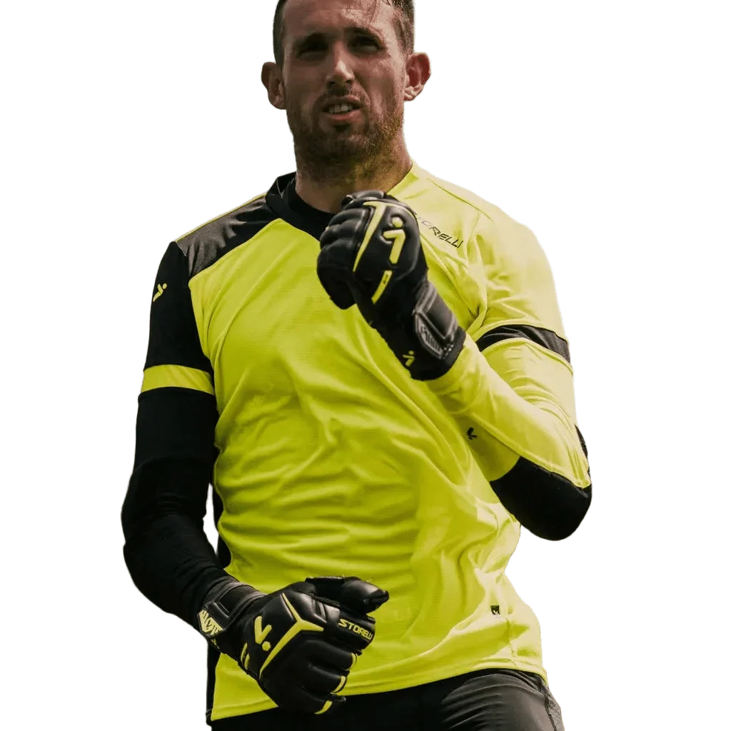 Storelli Exoshield Gladiator Youth Goalkeeper Jersey - Volt 2