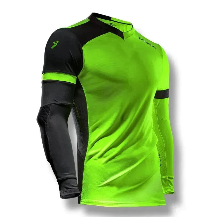 Storelli Exoshield Youth Goalkeeper Jersey - Green 1