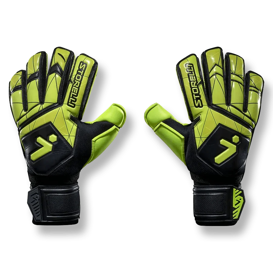 Storelli JR Gladiator 3.0 Recruit with Spine Glove - Yellow-Black 1