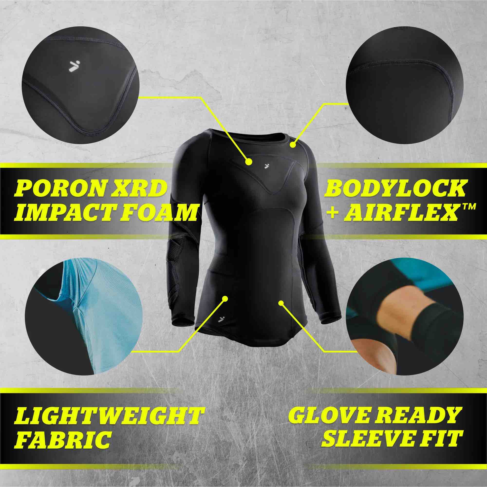 Storelli Women's BodyShield Goalkeeper 3/4 Undershirt 12
