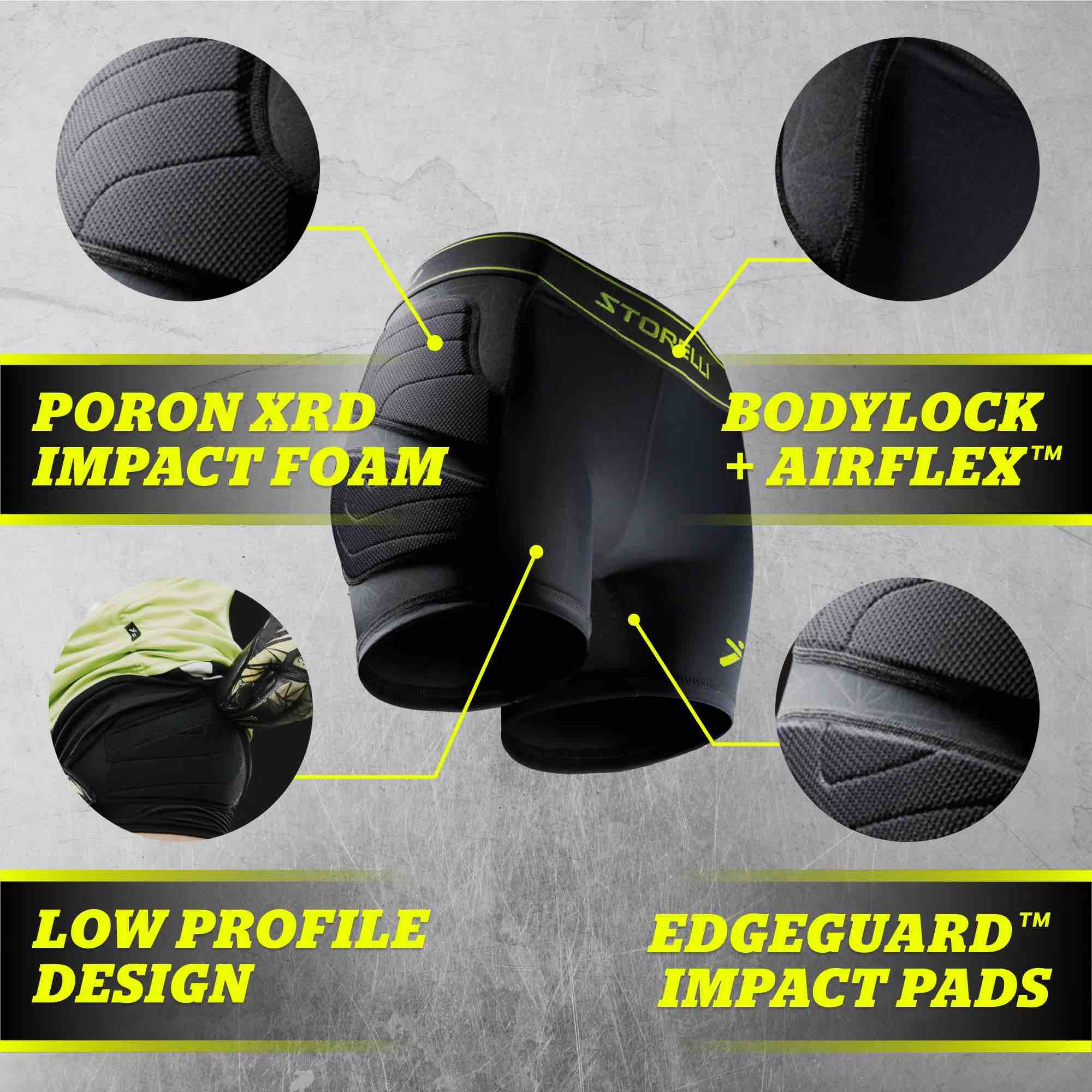 Storelli Women's BodyShield Impact Sliders 11