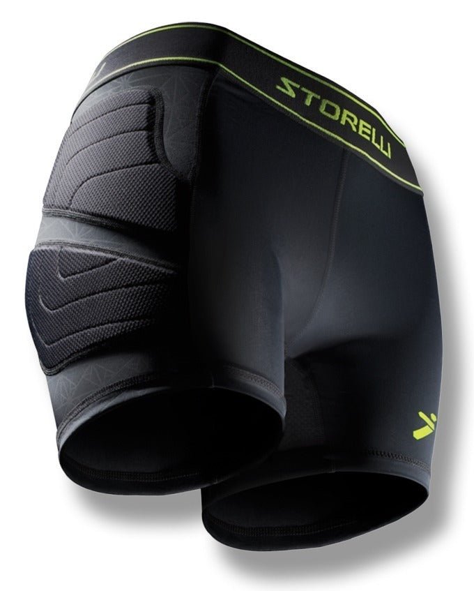 Storelli Women's BodyShield Impact Sliders-Black 1