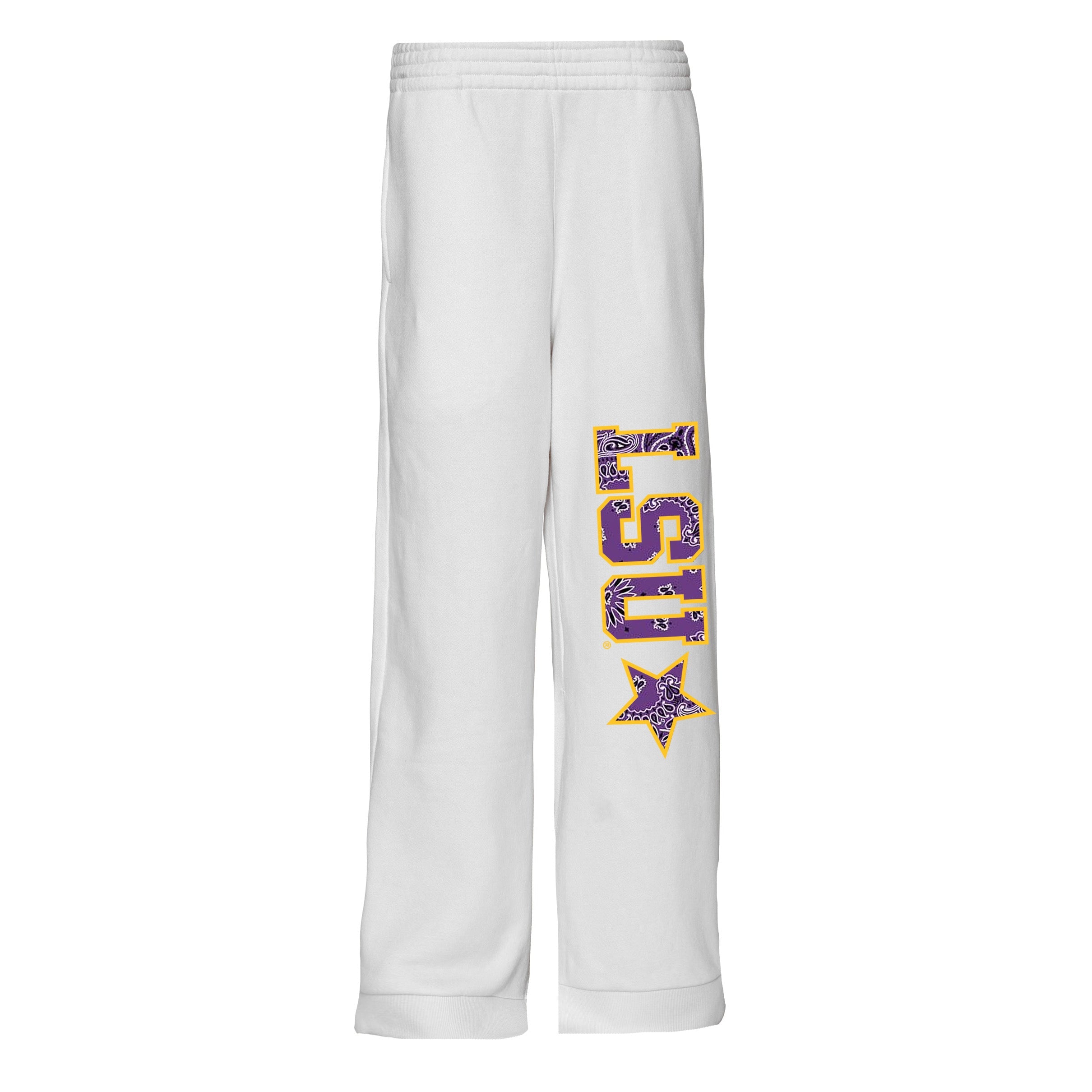 LSU Bandana Flare Sweatpants 4