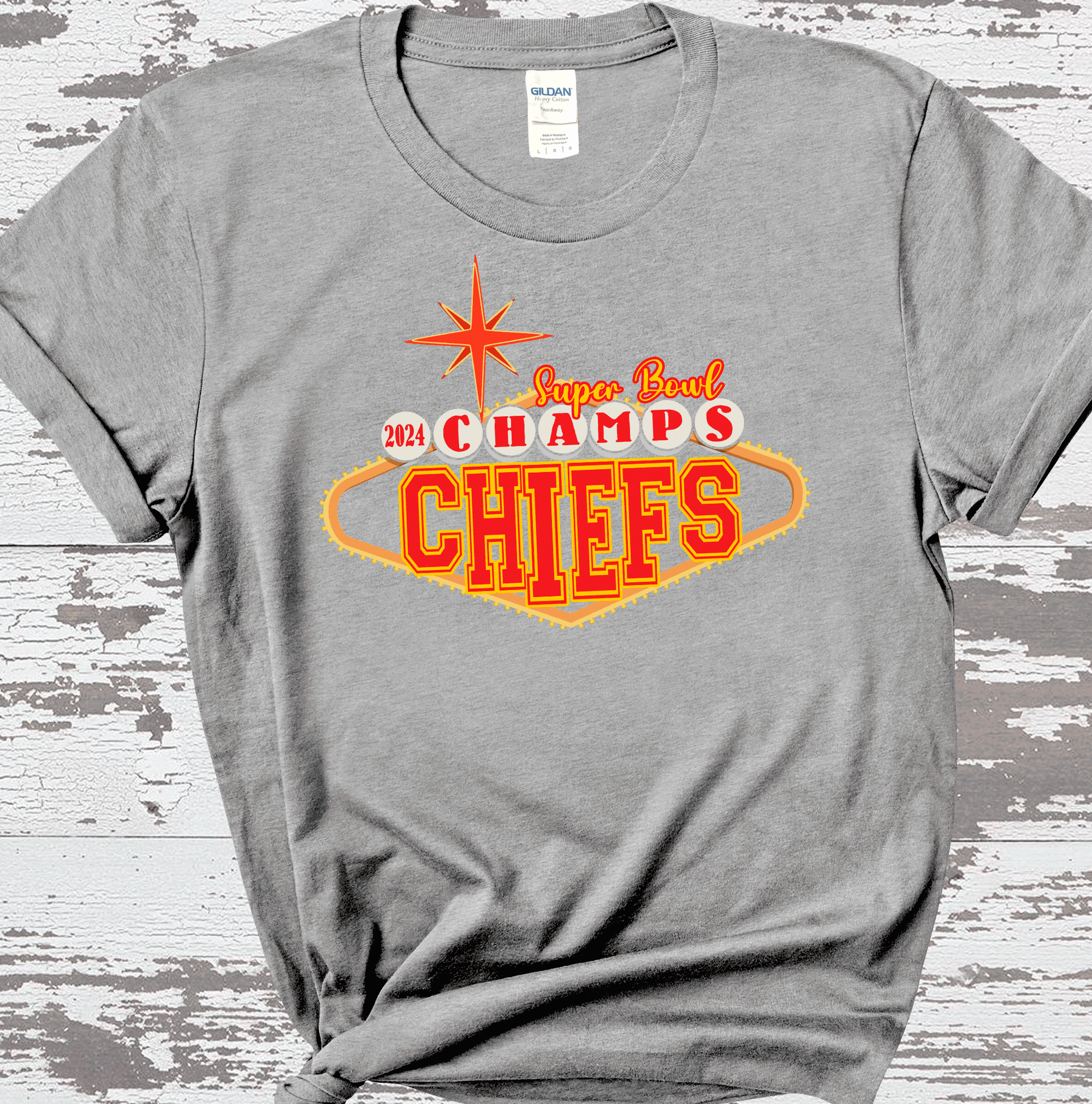 2024 Super Bowl Champions Vegas Chiefs Football Super Bowl 2024 Kansas City 6