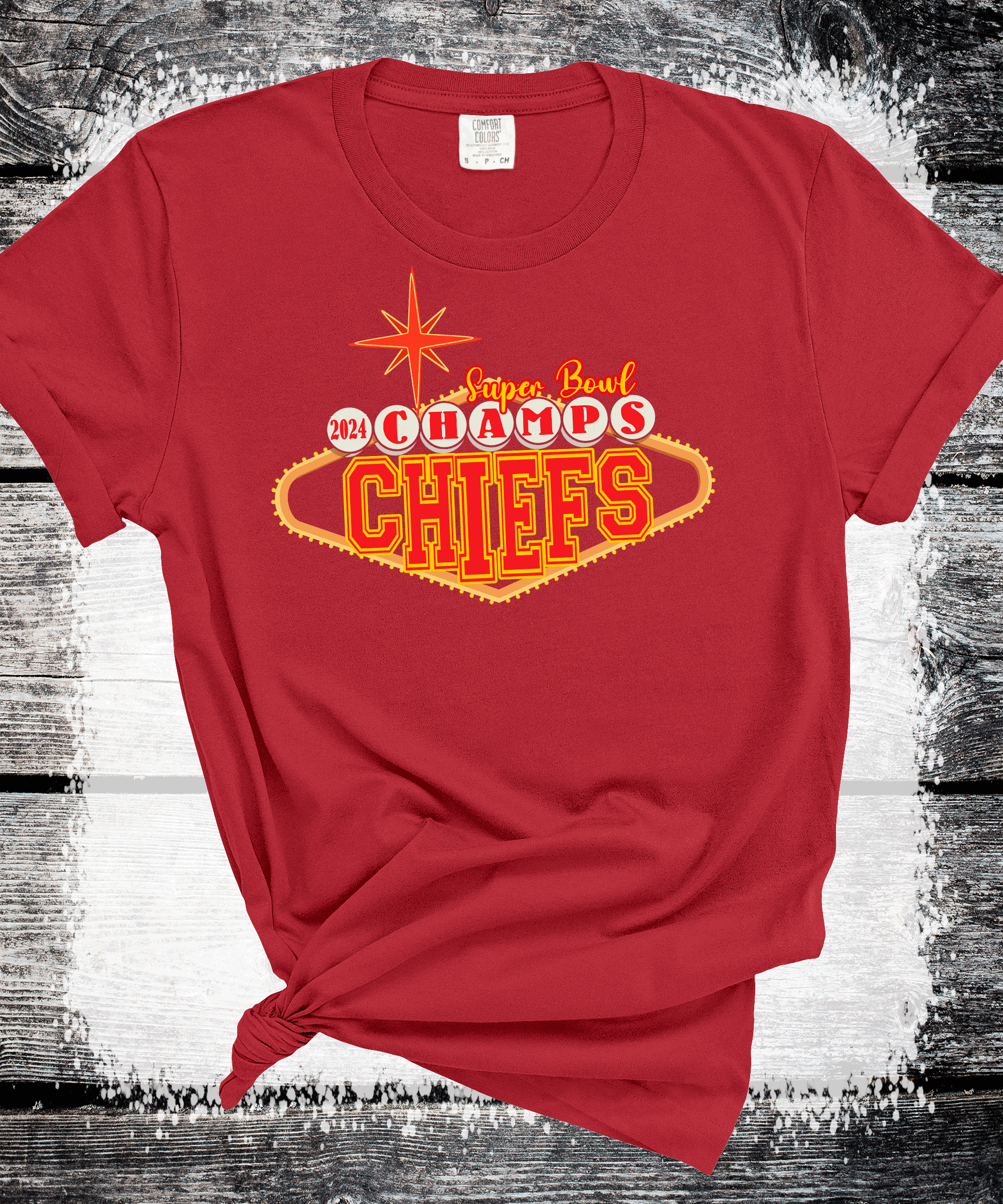 2024 Super Bowl Champions Vegas Chiefs Football Super Bowl 2024 Kansas City 7