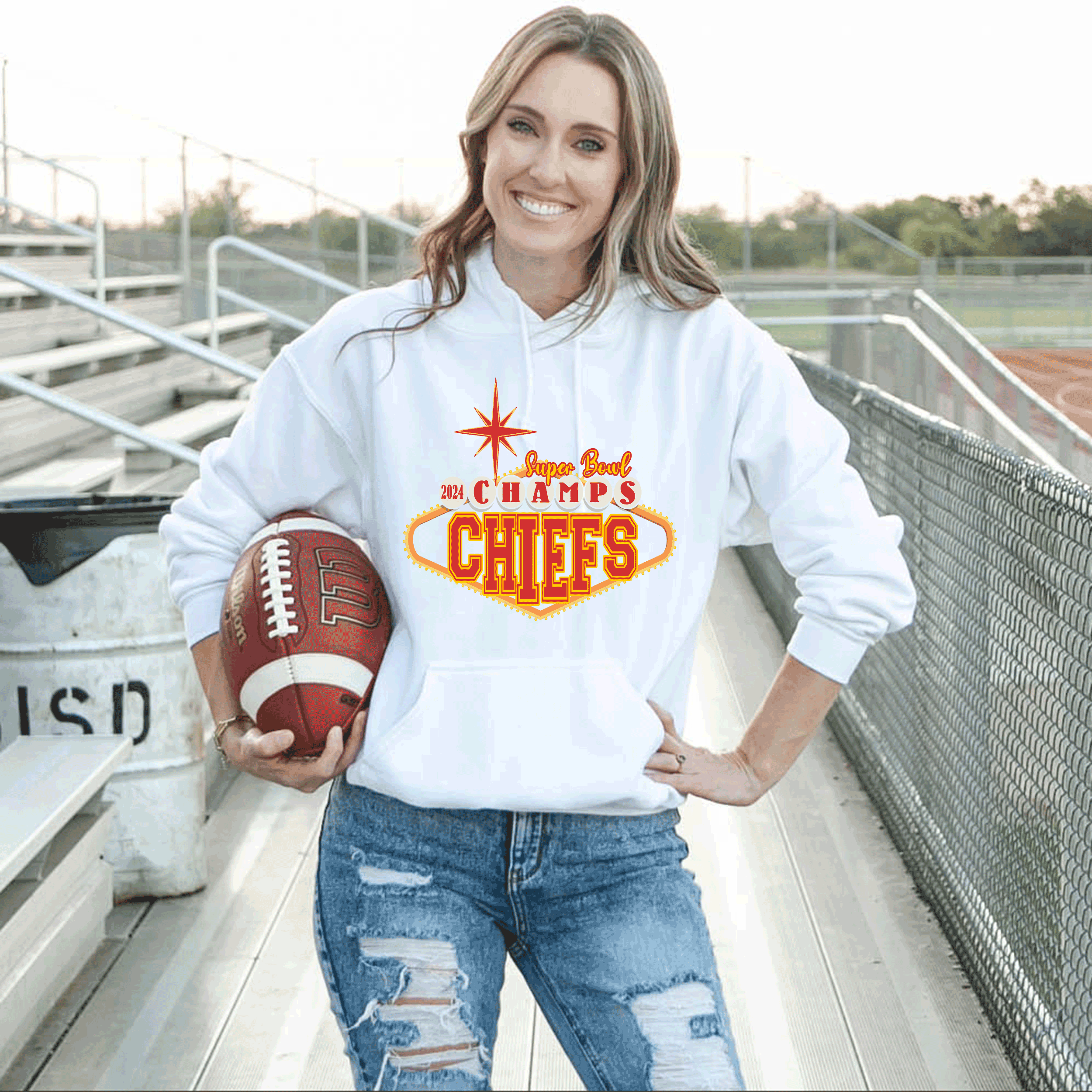2024 Super Bowl Champions Vegas Chiefs Football Super Bowl 2024 Kansas City