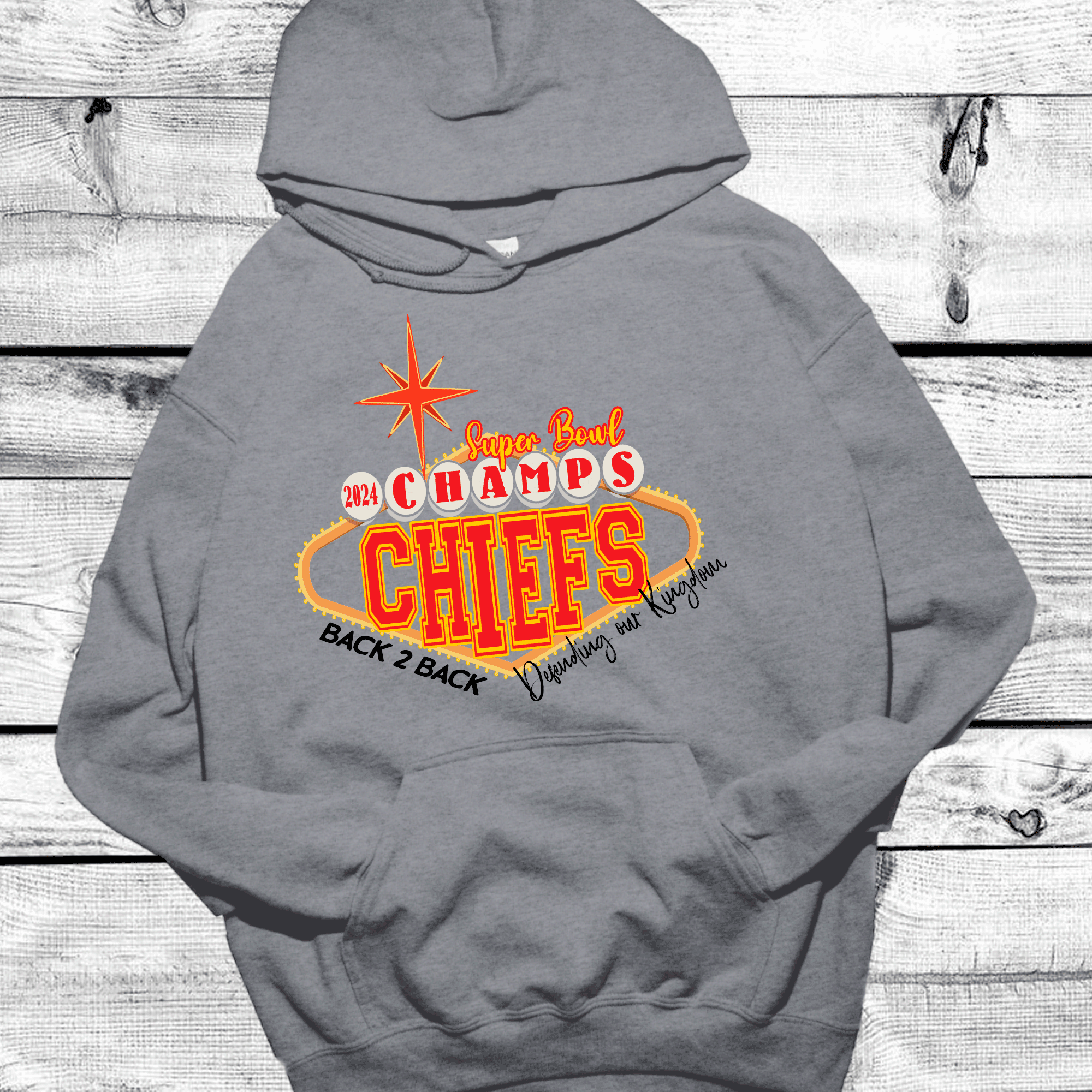 2024 Super Bowl Champions Vegas Chiefs Football Super Bowl 2024 Kansas City 7