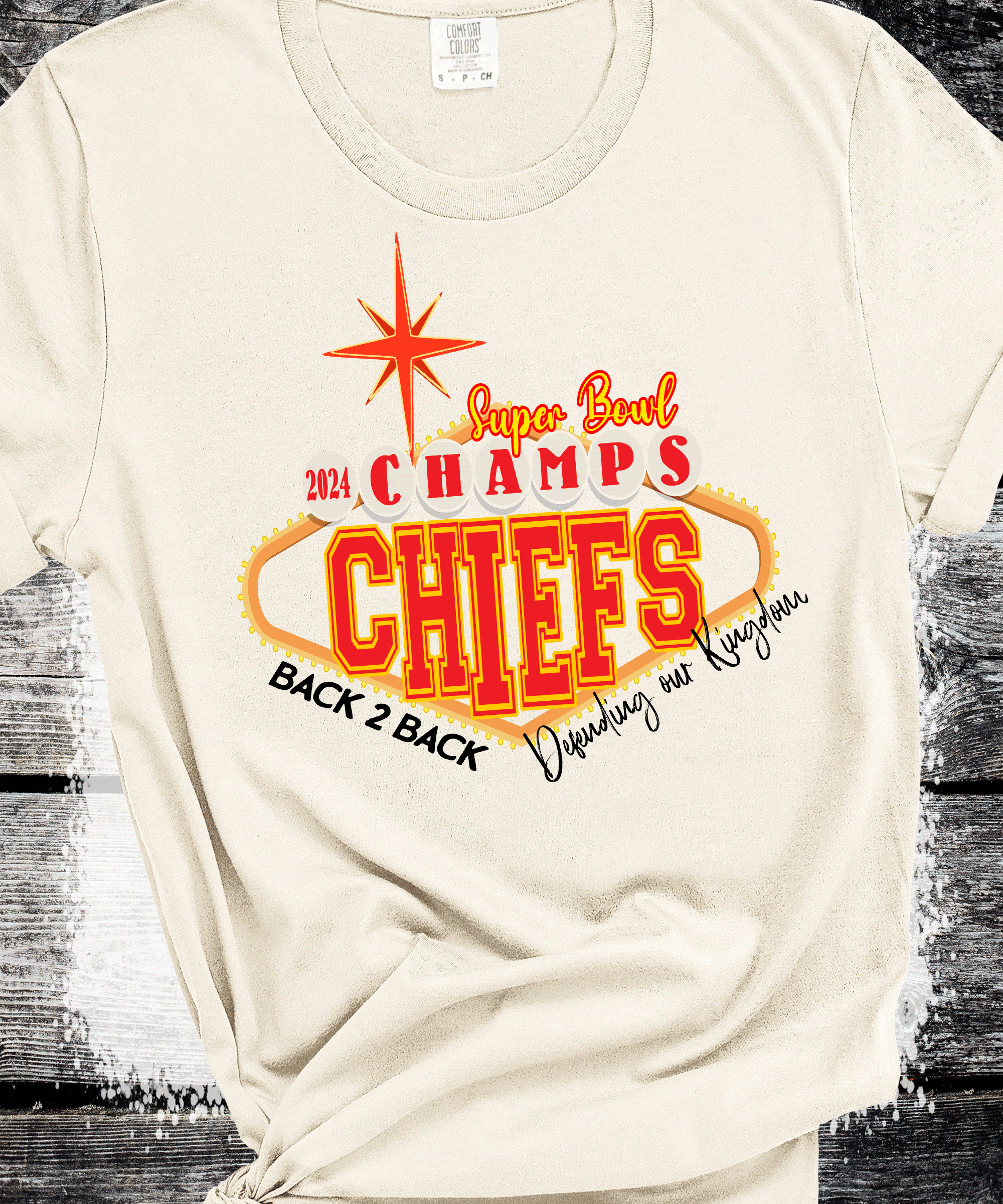 2024 Super Bowl Champions Vegas Chiefs Football Super Bowl 2024 Kansas City 4